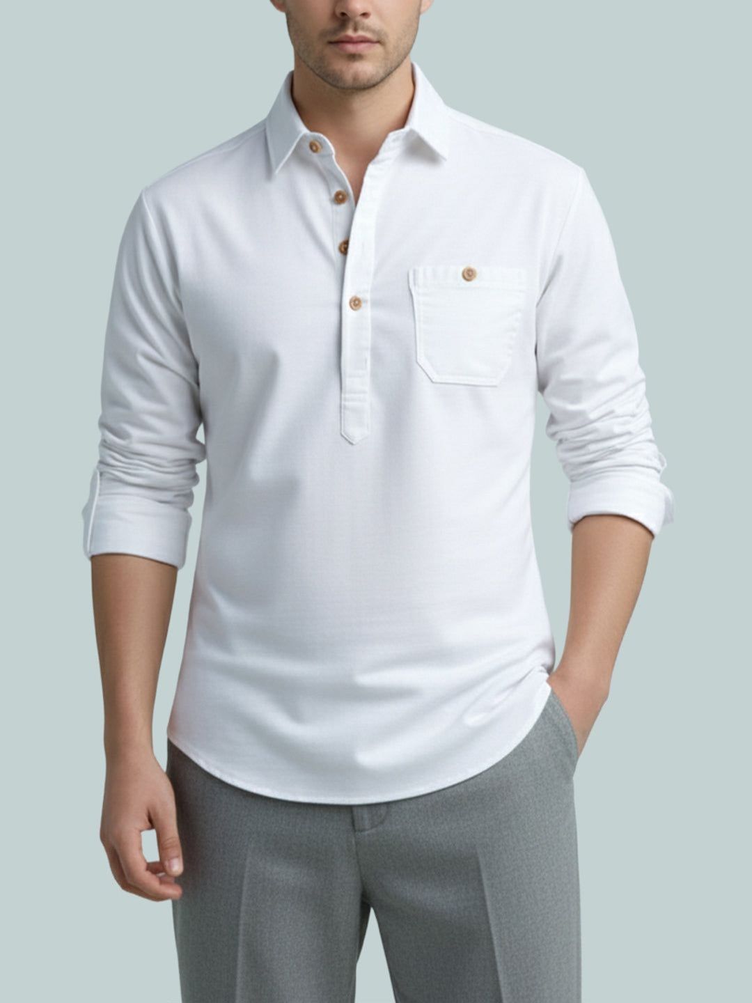RAY LIGHT Men Kurta
