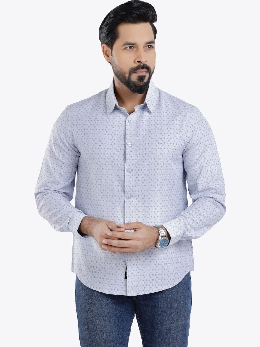 WEWEAR Men Printed Casual Shirt