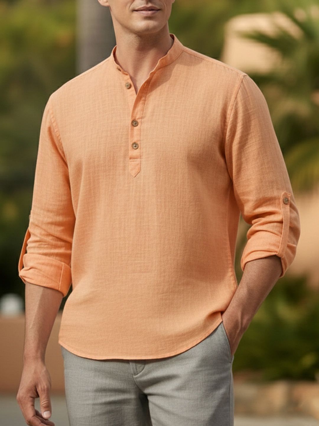 RAY LIGHT Men Kurta