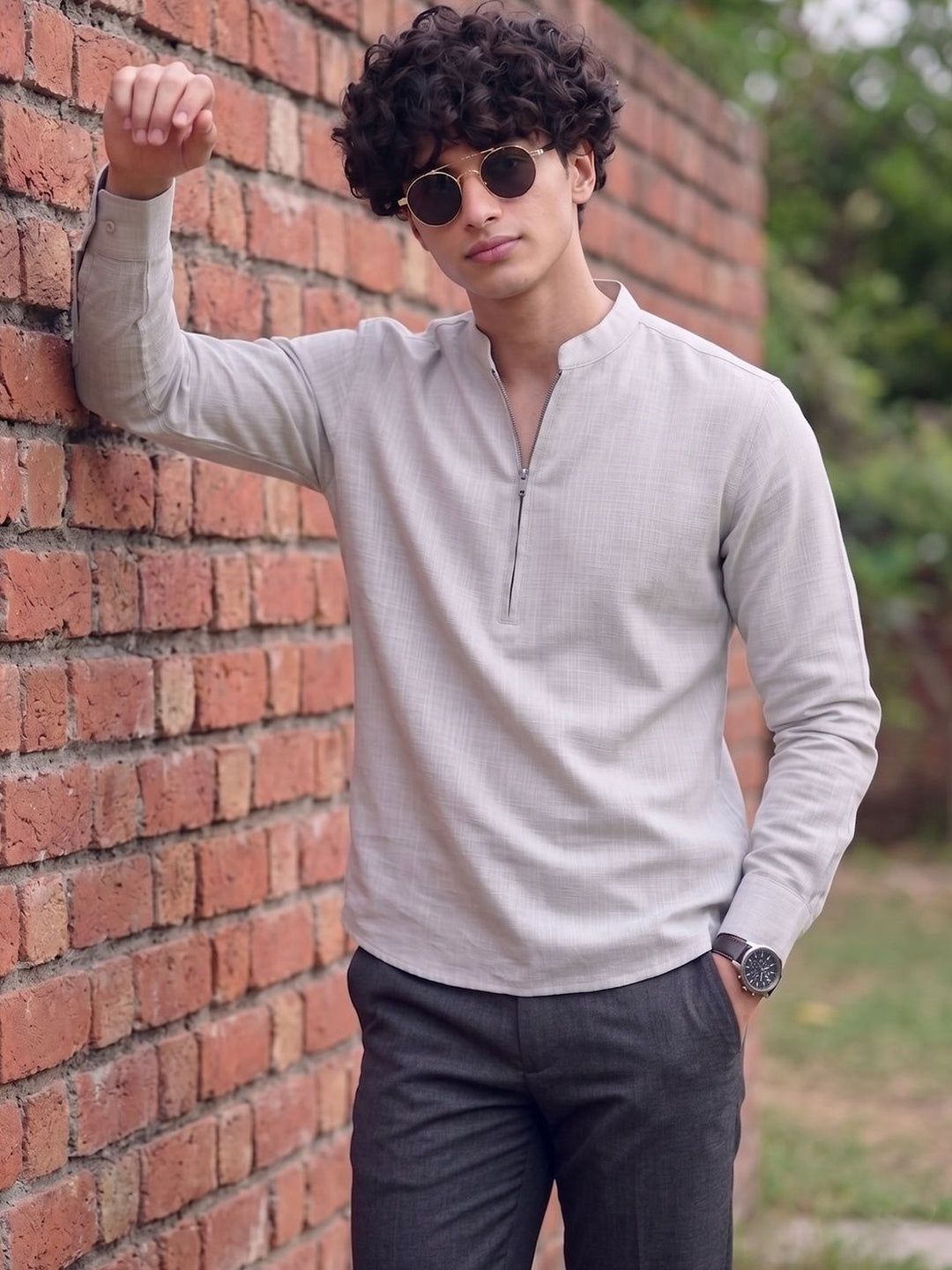 RAY LIGHT Men Kurta