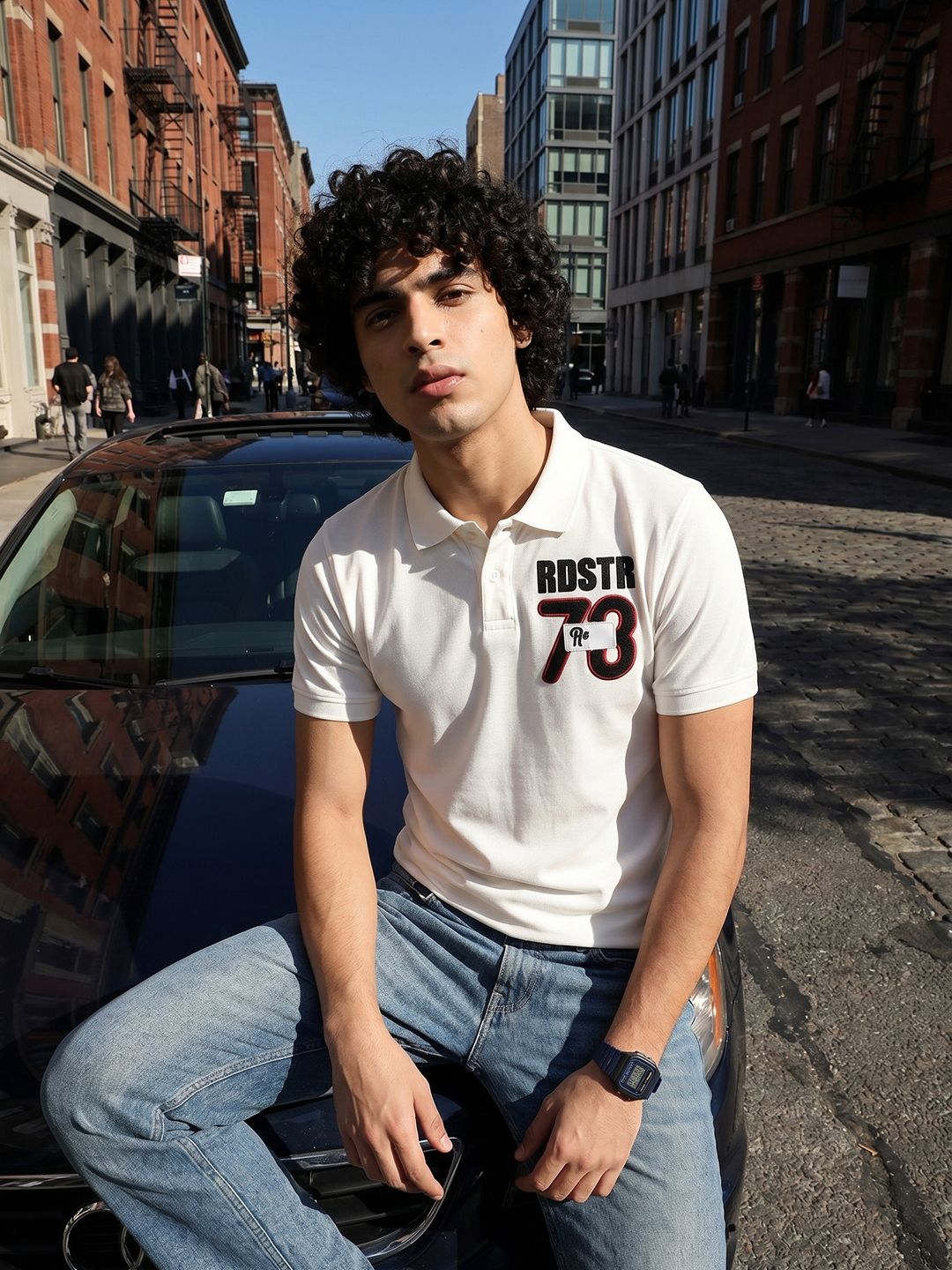 The Roadster Life Co. Polo Collar T-shirt