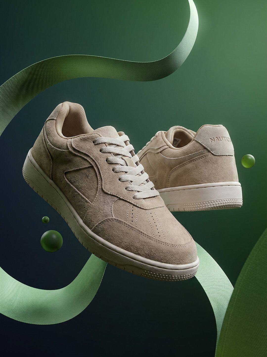 Nautica Men Leather Sneakers