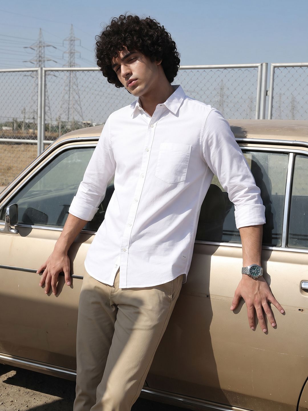 The Roadster Life Co. Pure Cotton Casual Shirt