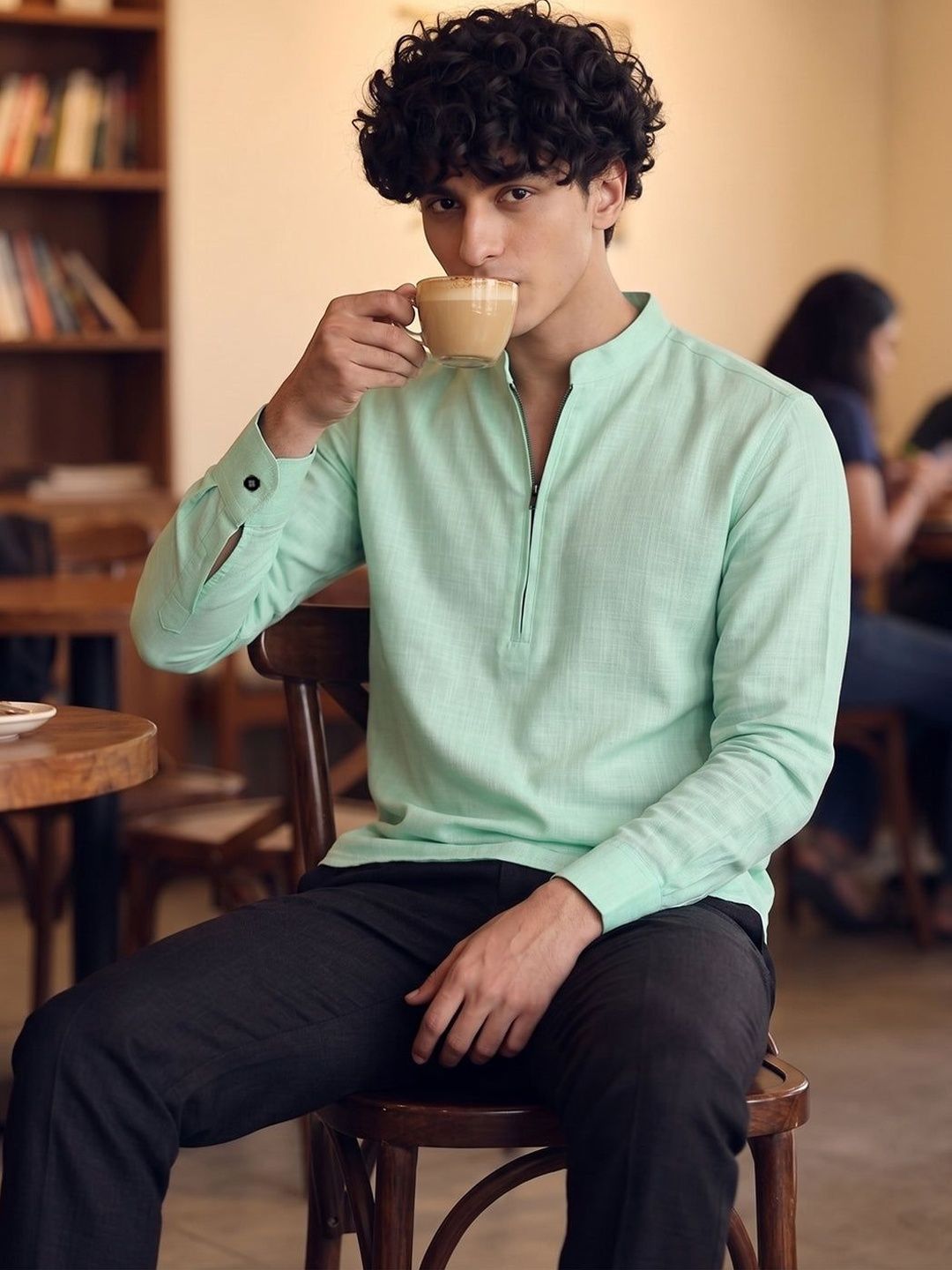 RAY LIGHT Men Kurta