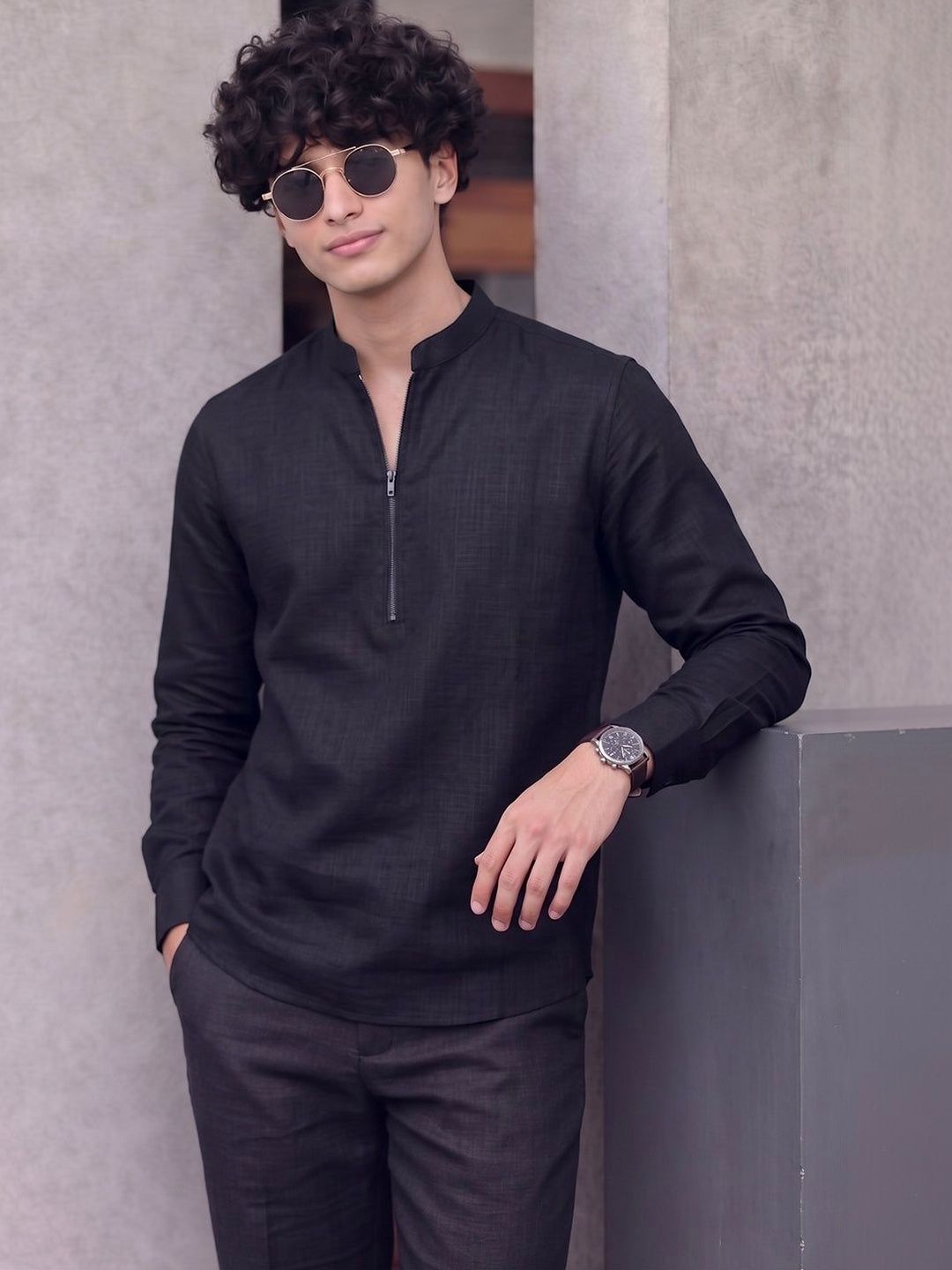 RAY LIGHT Men Kurta