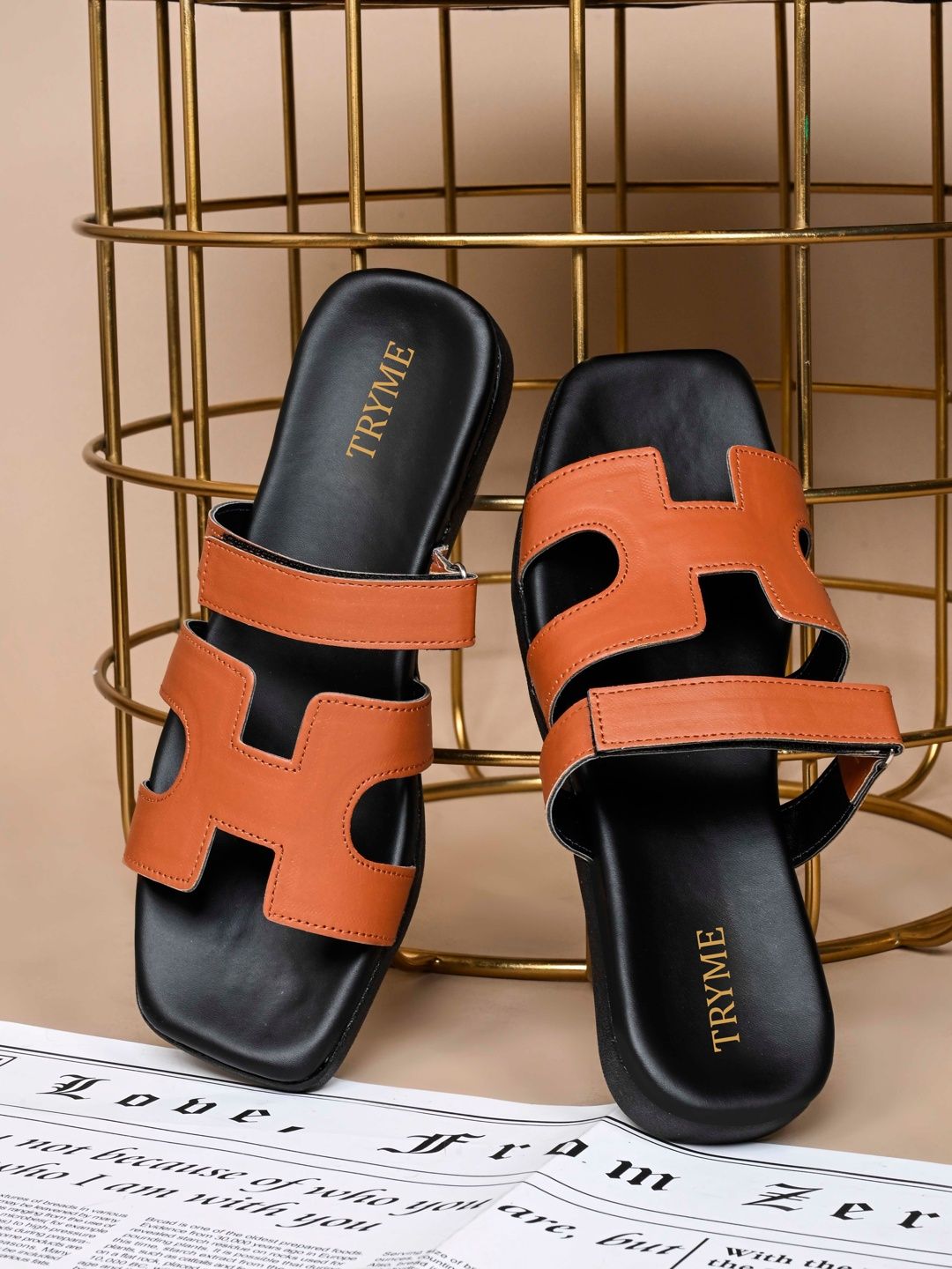 Try Me Women Open Toe Flats