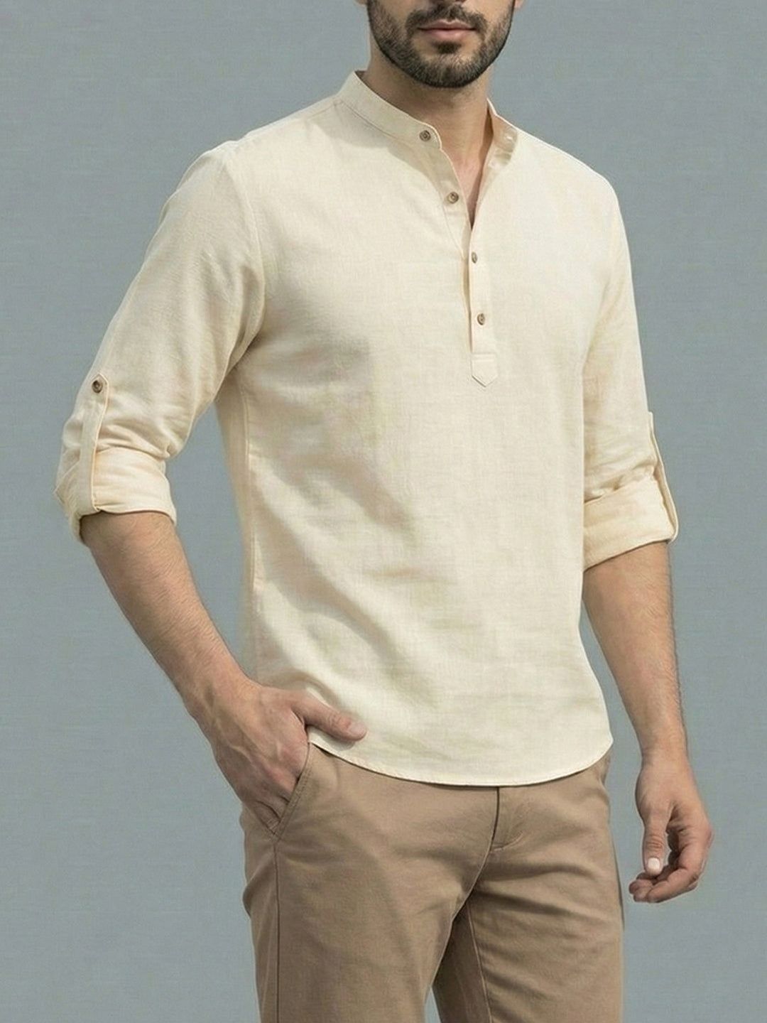 RAY LIGHT Men Kurta