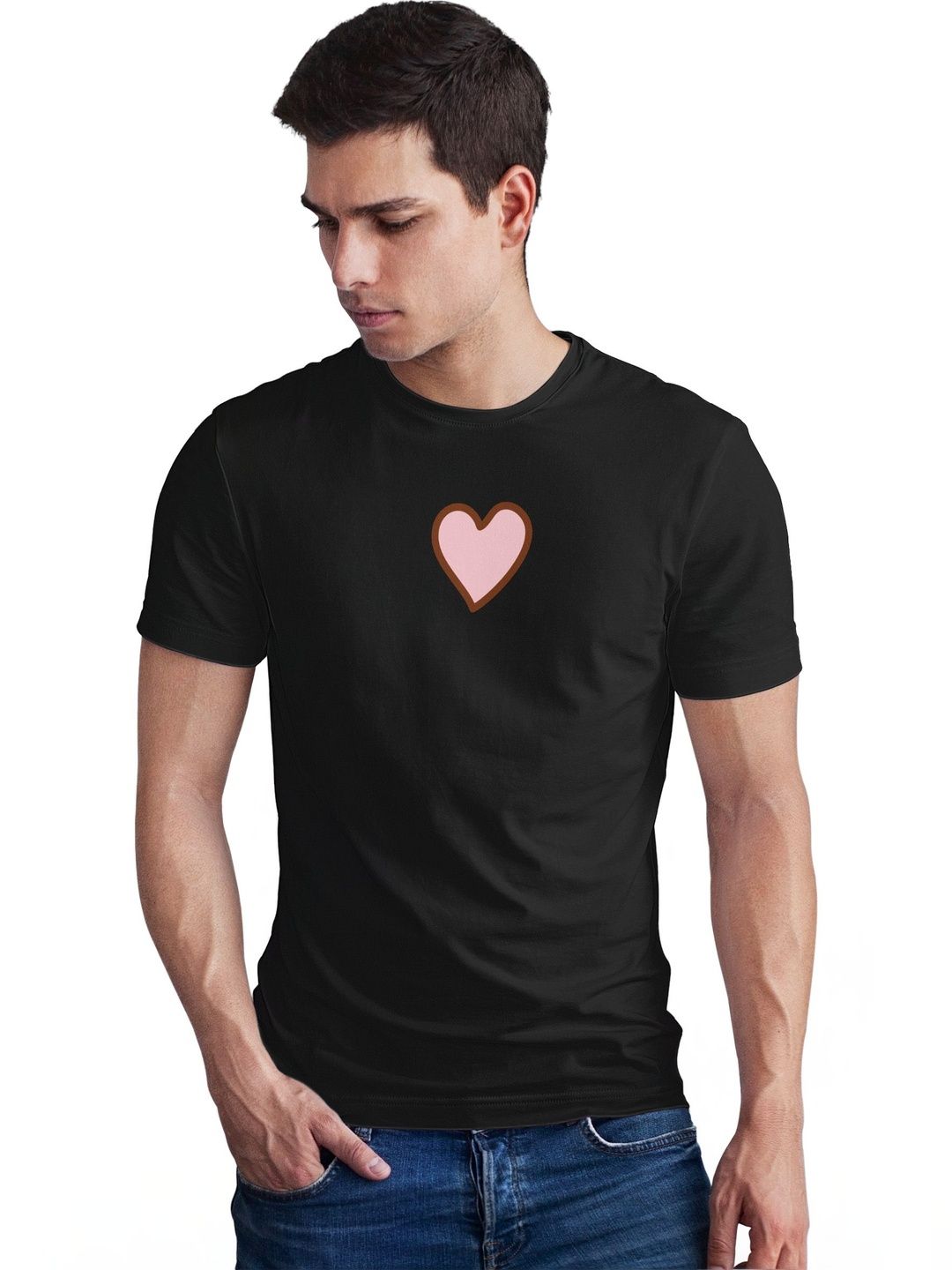 Seekbuylove Men Printed Bio Finish T-shirt