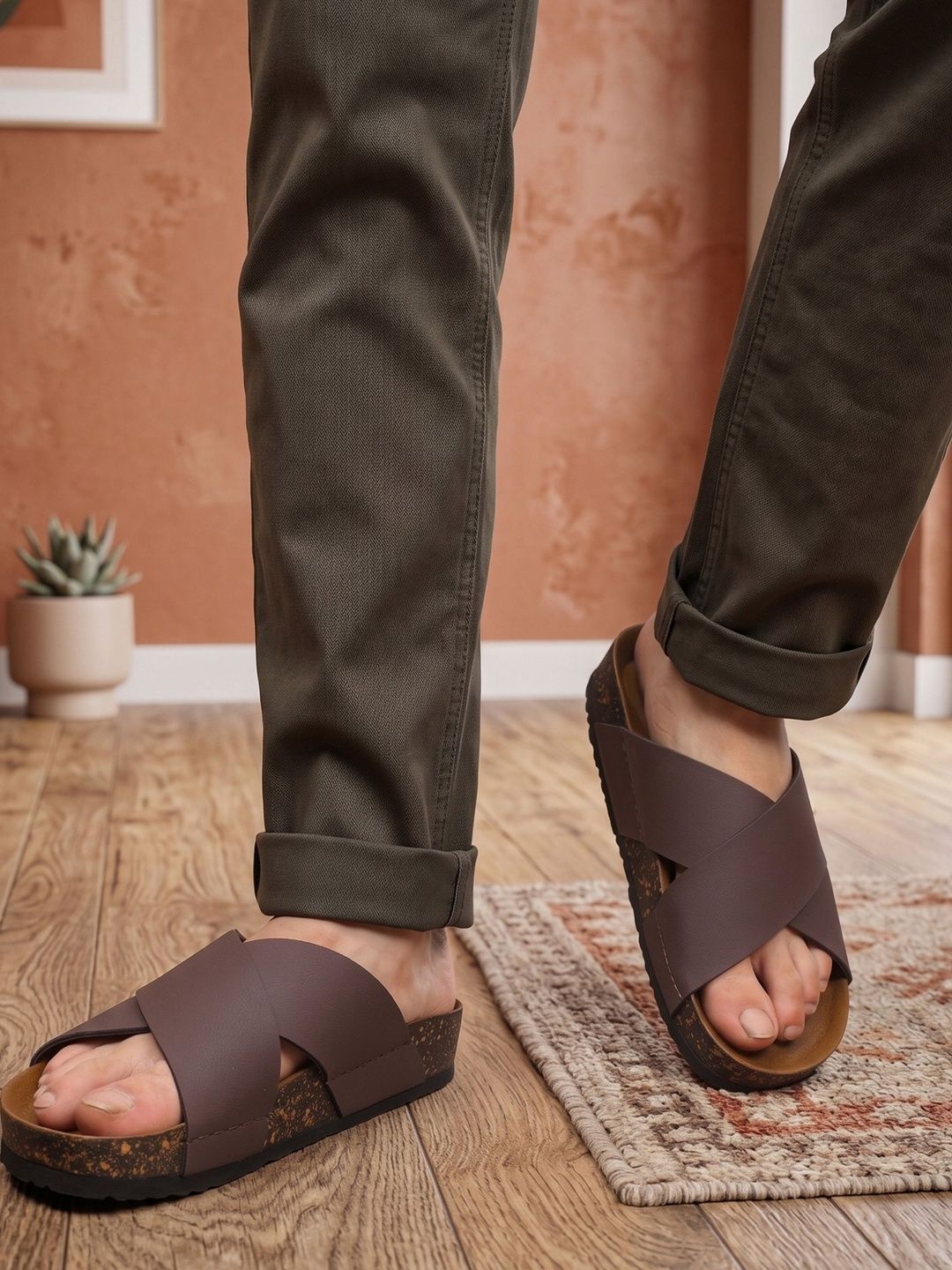 Mast & Harbour Men Comfort Sandals