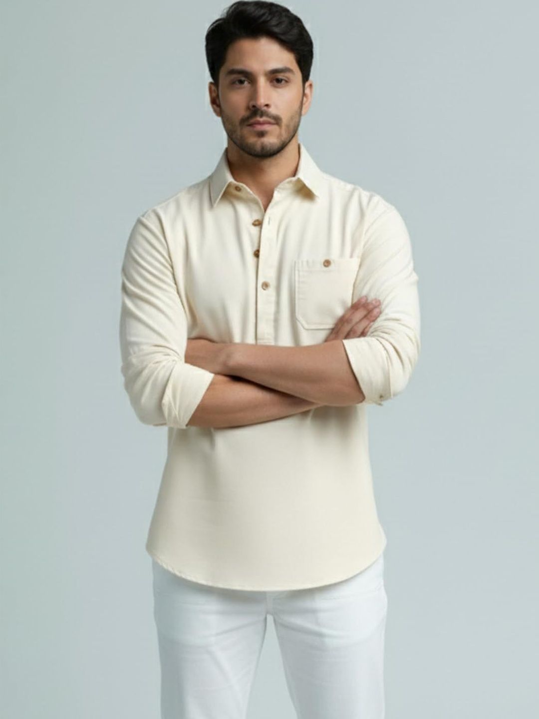 RAY LIGHT Men Kurta