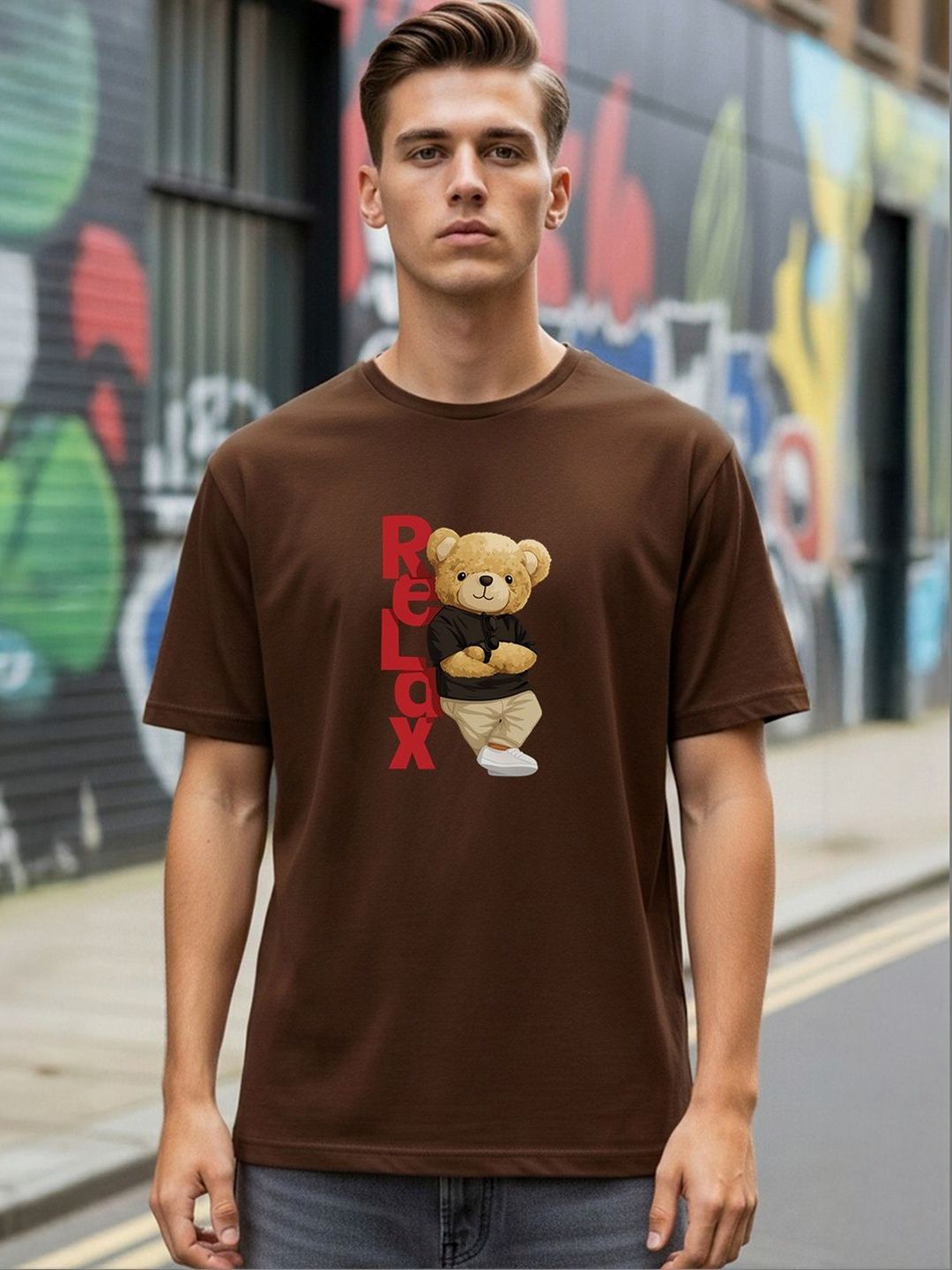LazyGreg Men Printed T-shirt