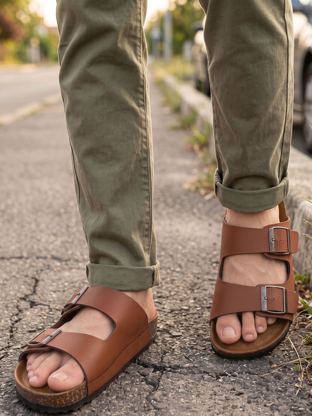 Mast & Harbour Men Comfort Sandals