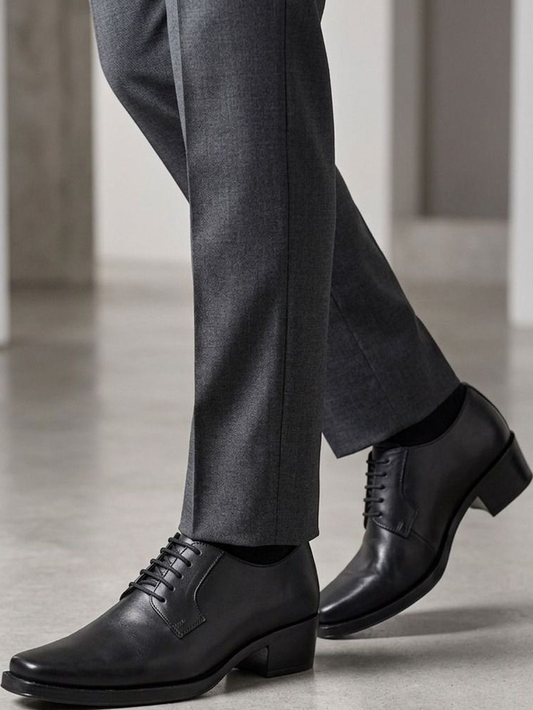 Killer Men Square-Toe Formal Derbys