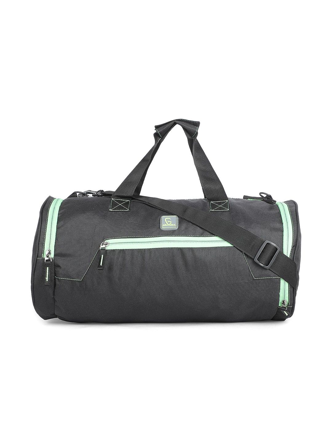 GREENLANDS Sports or Gym Water-Repellent 450D Shoe Pocket Duffel Bag