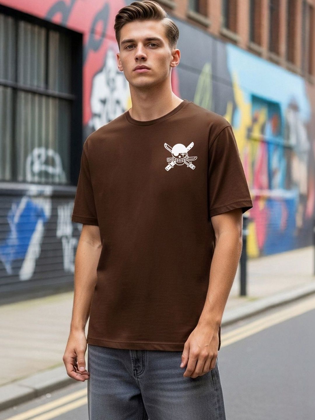 LazyGreg Men Printed T-shirt