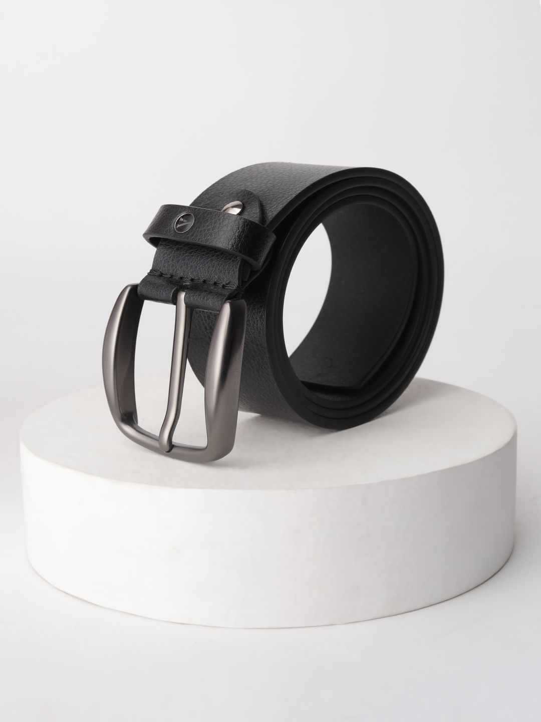 Van Heusen Men Textured Leather Formal Belt