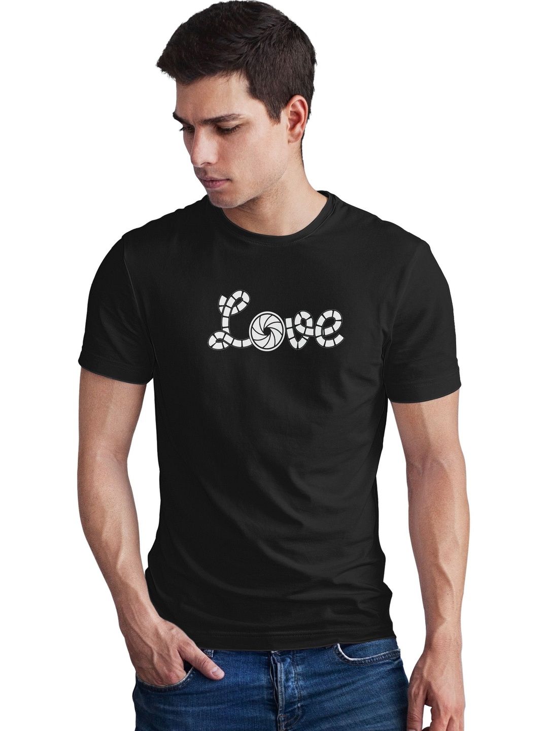 Seekbuylove Men Typography Printed Bio Finish T-shirt