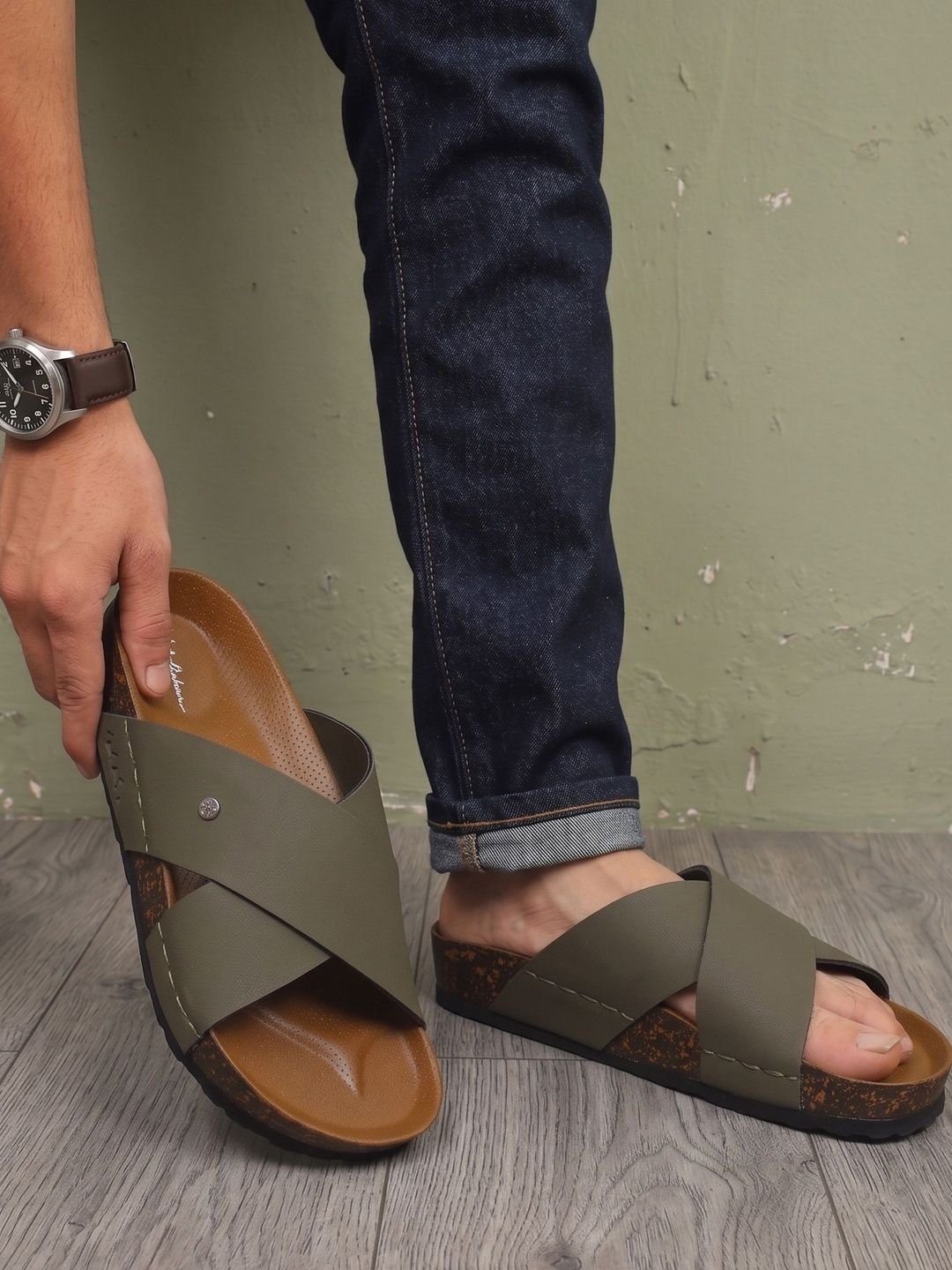 Mast & Harbour Men Comfort Sandals