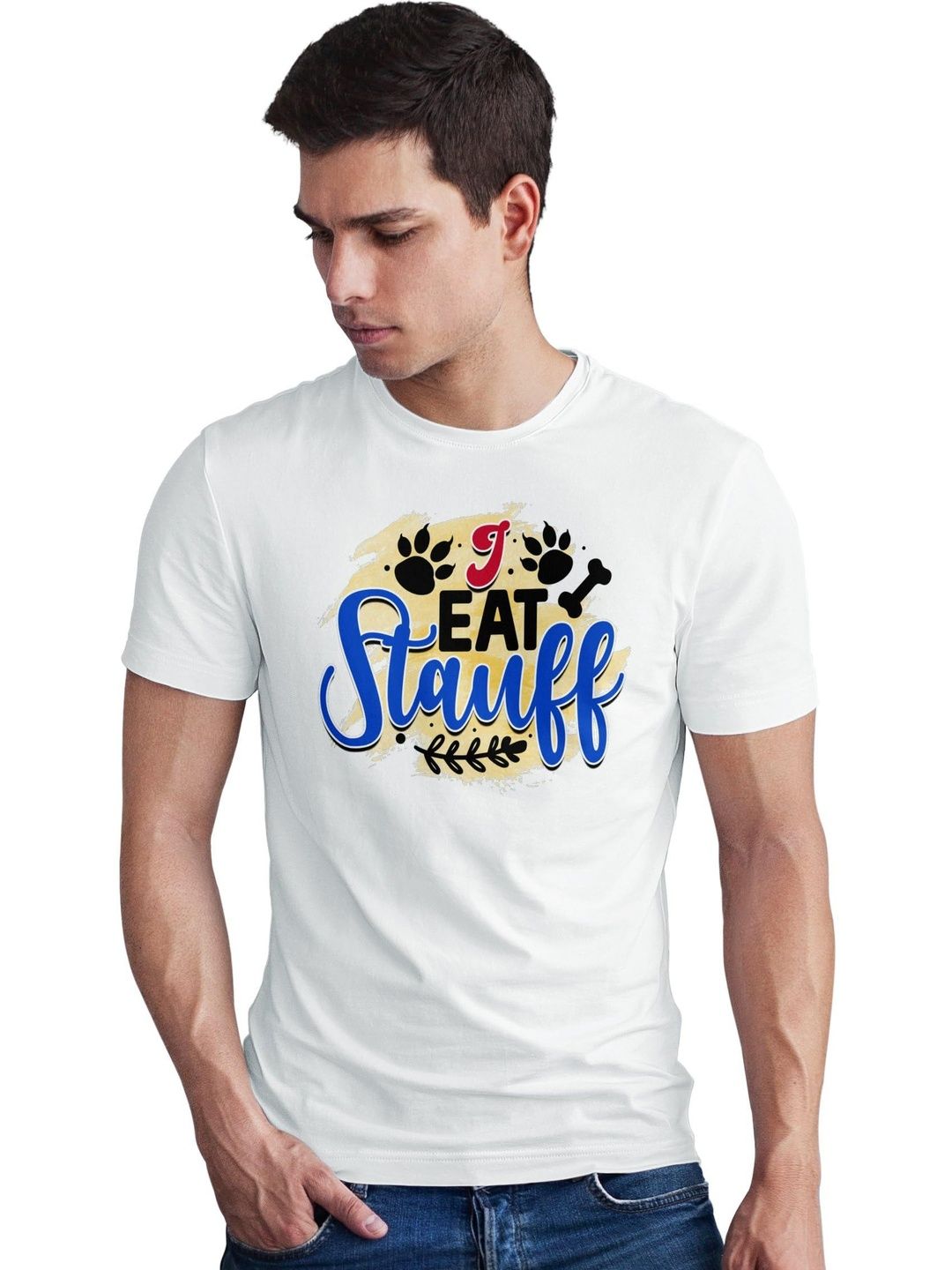 Seekbuylove Men Typography Printed T-shirt
