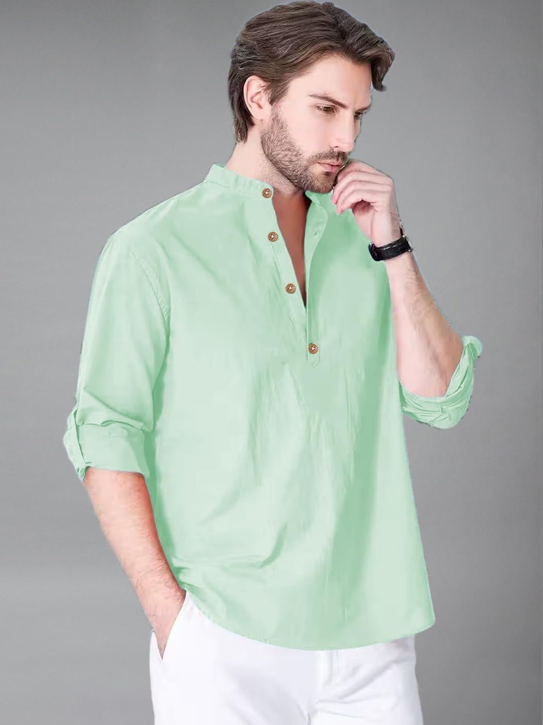 RAY LIGHT Men Kurta