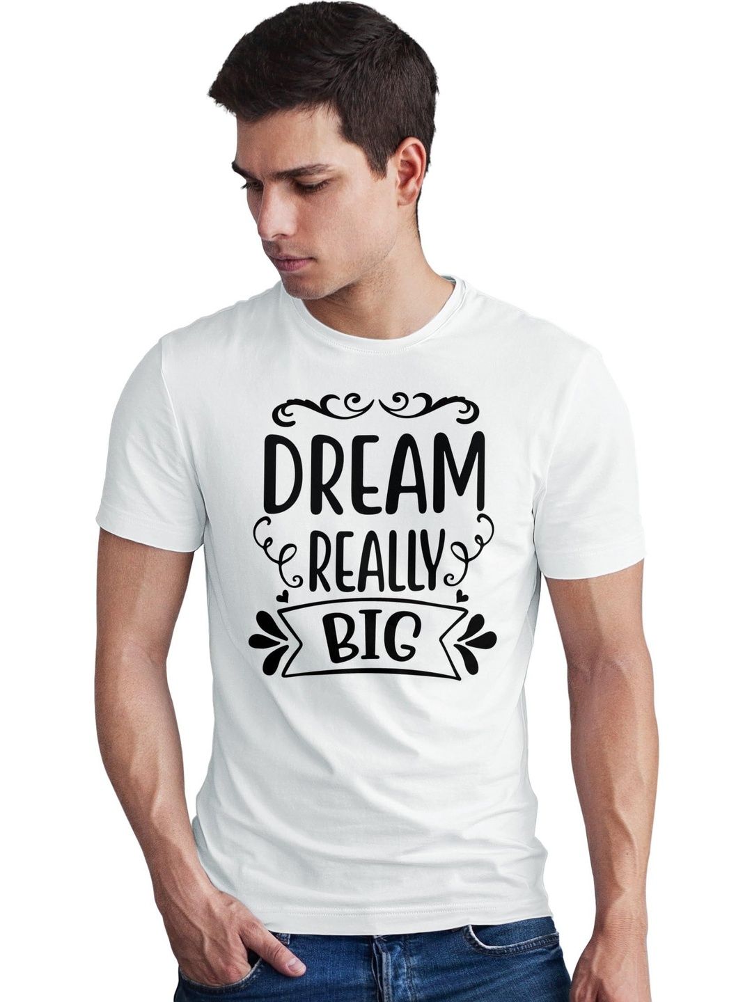 Seekbuylove Men Typography Printed T-shirt