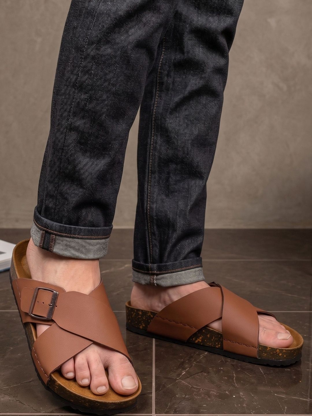 Mast & Harbour Men Comfort Sandals