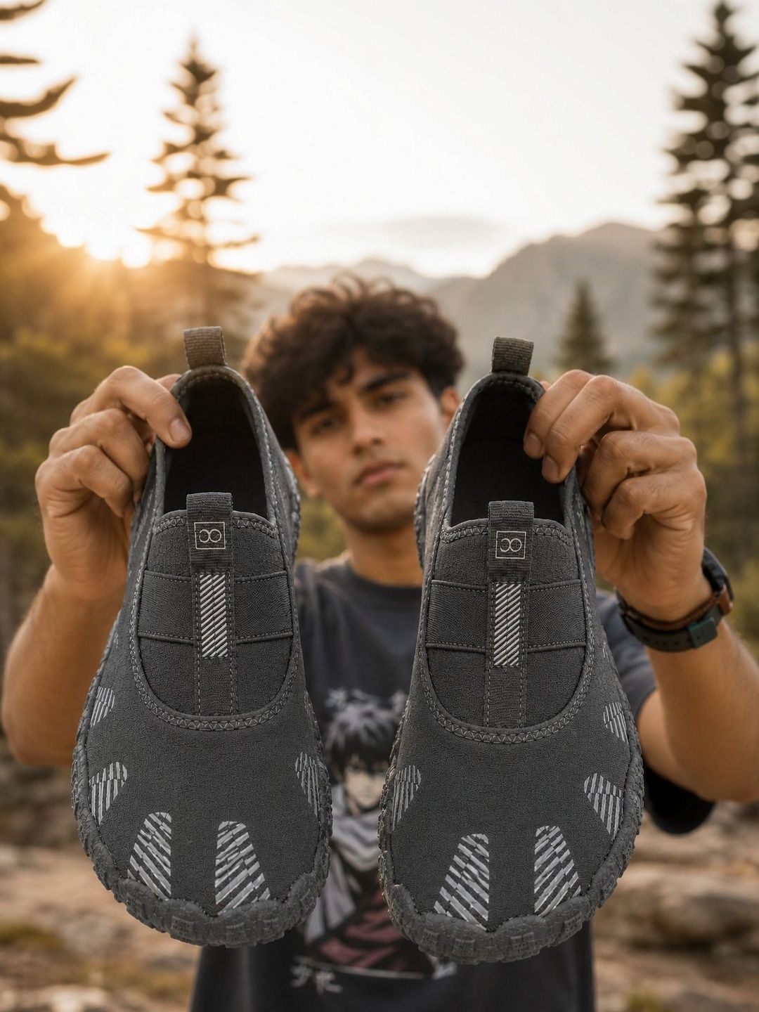JO Men Mesh Walking Shoes