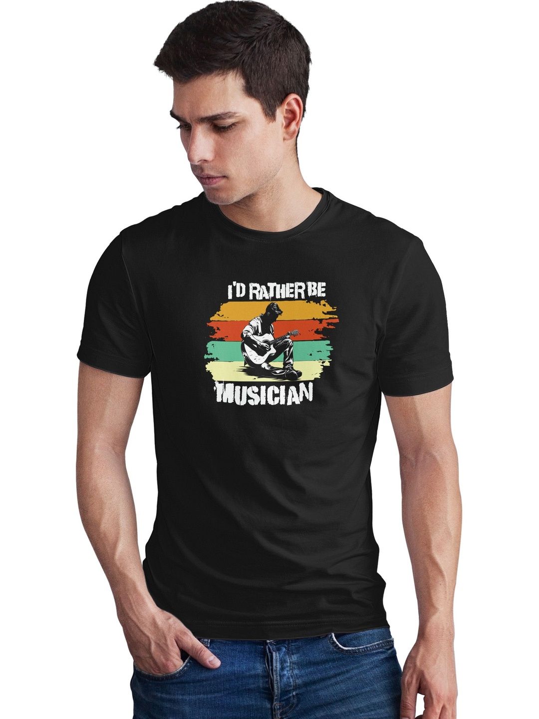 Seekbuylove Men Printed Bio Finish T-shirt