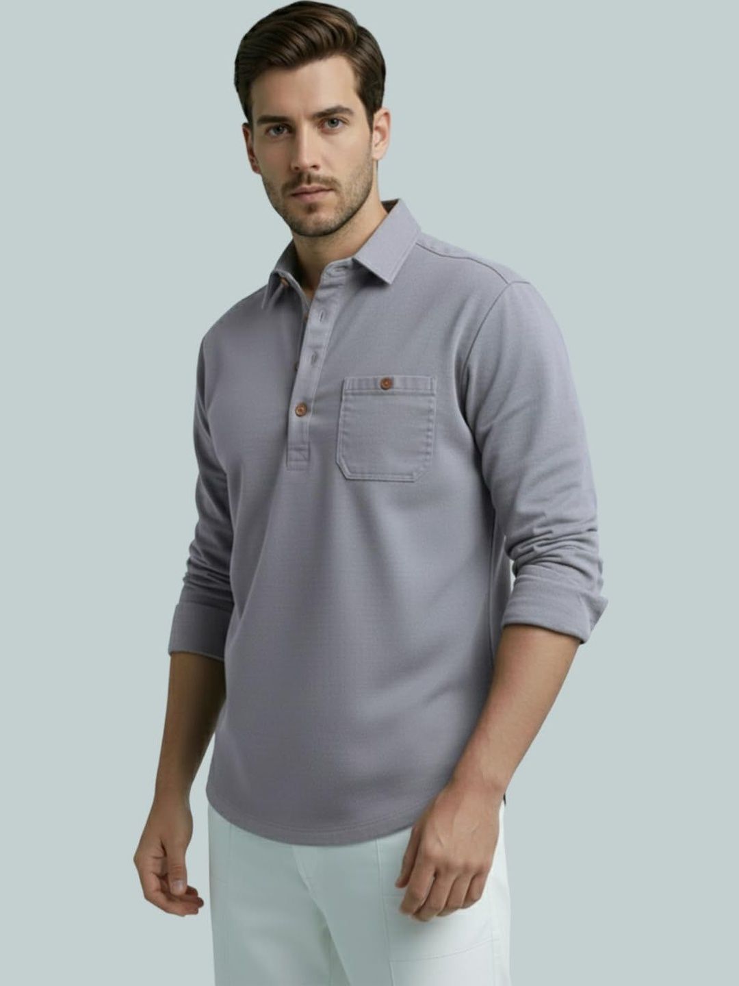 RAY LIGHT Men Kurta