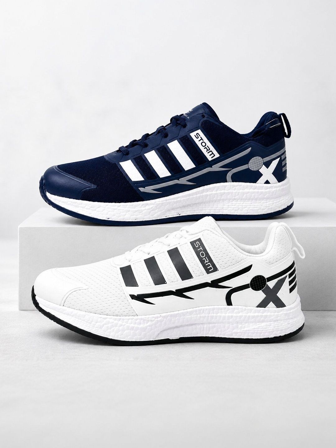 Rayvon Men Mesh Running Non-Marking Shoes