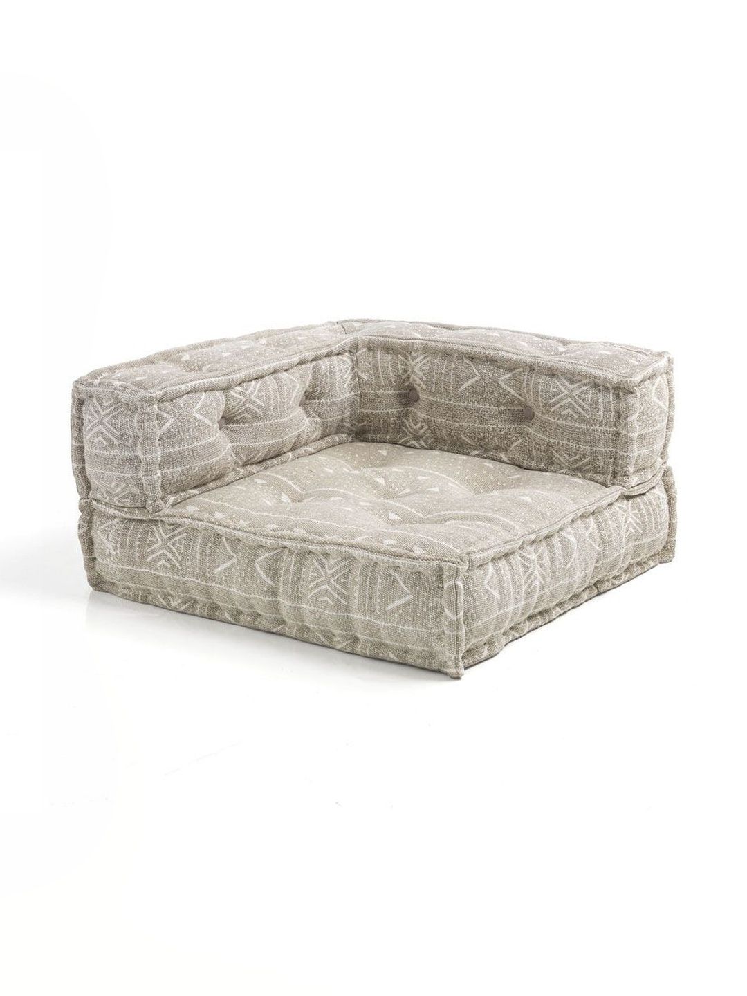 ASHEVILLE ASHEVILLE Beige & Brown Upholstery No Wood Modular Sofa