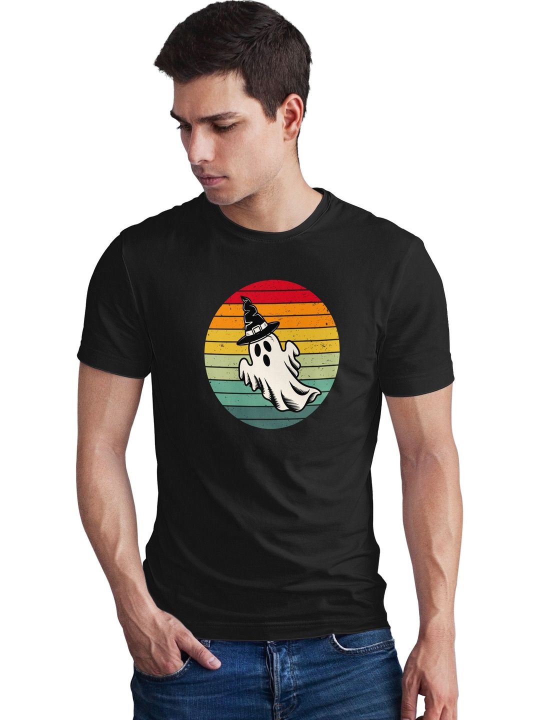 Seekbuylove Men Printed Bio Finish T-shirt