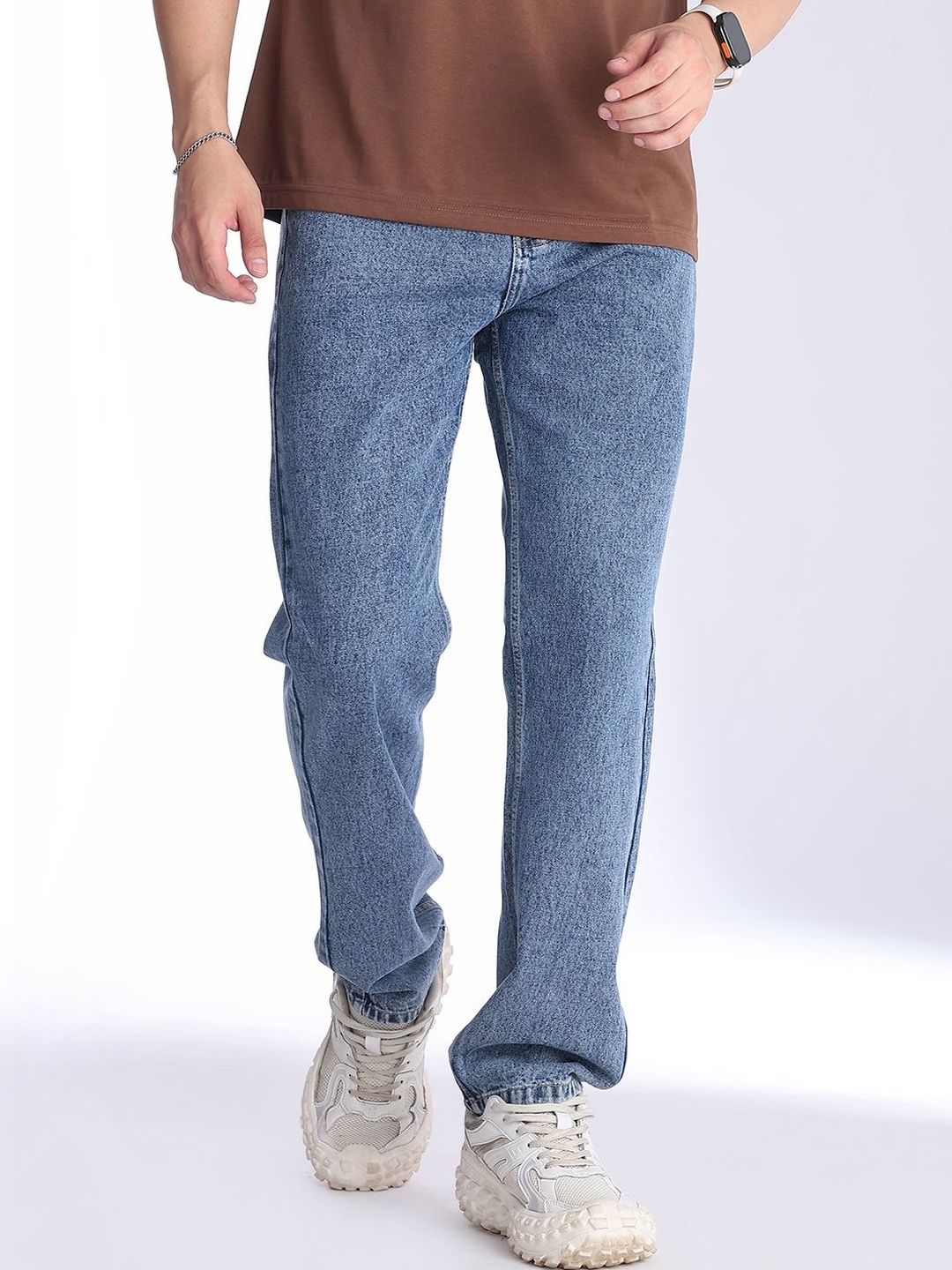 LIMEROAD Men Regular Fit Mid-Rise Jeans