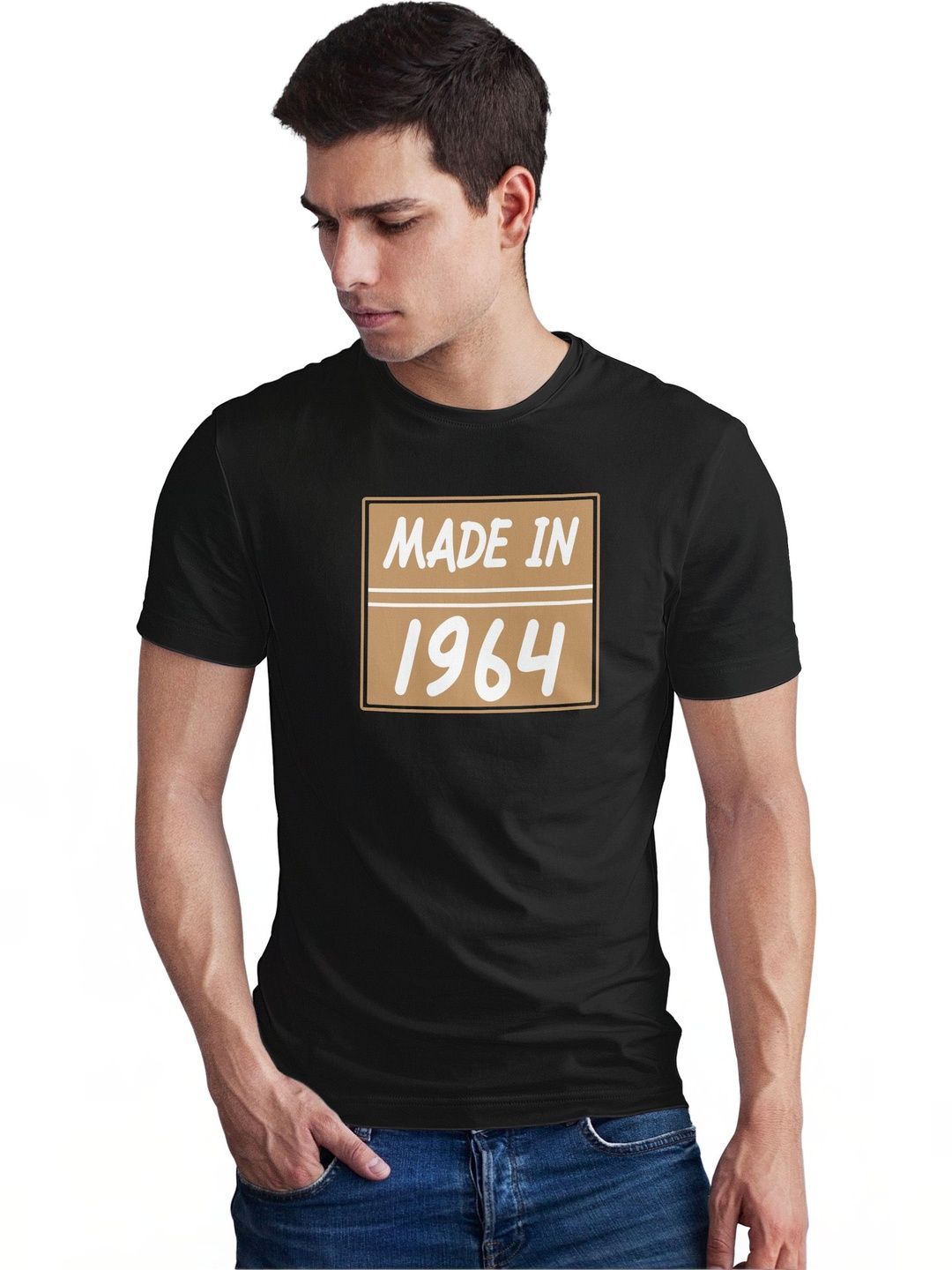 Seekbuylove Men Typography Printed Bio Finish T-shirt
