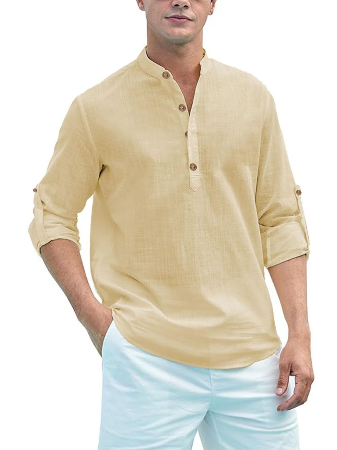 RAY LIGHT Men Kurta
