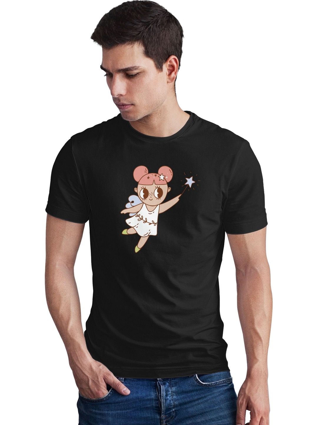 Seekbuylove Men Printed Bio Finish T-shirt