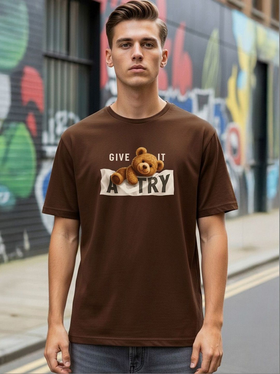 LazyGreg Men Printed T-shirt
