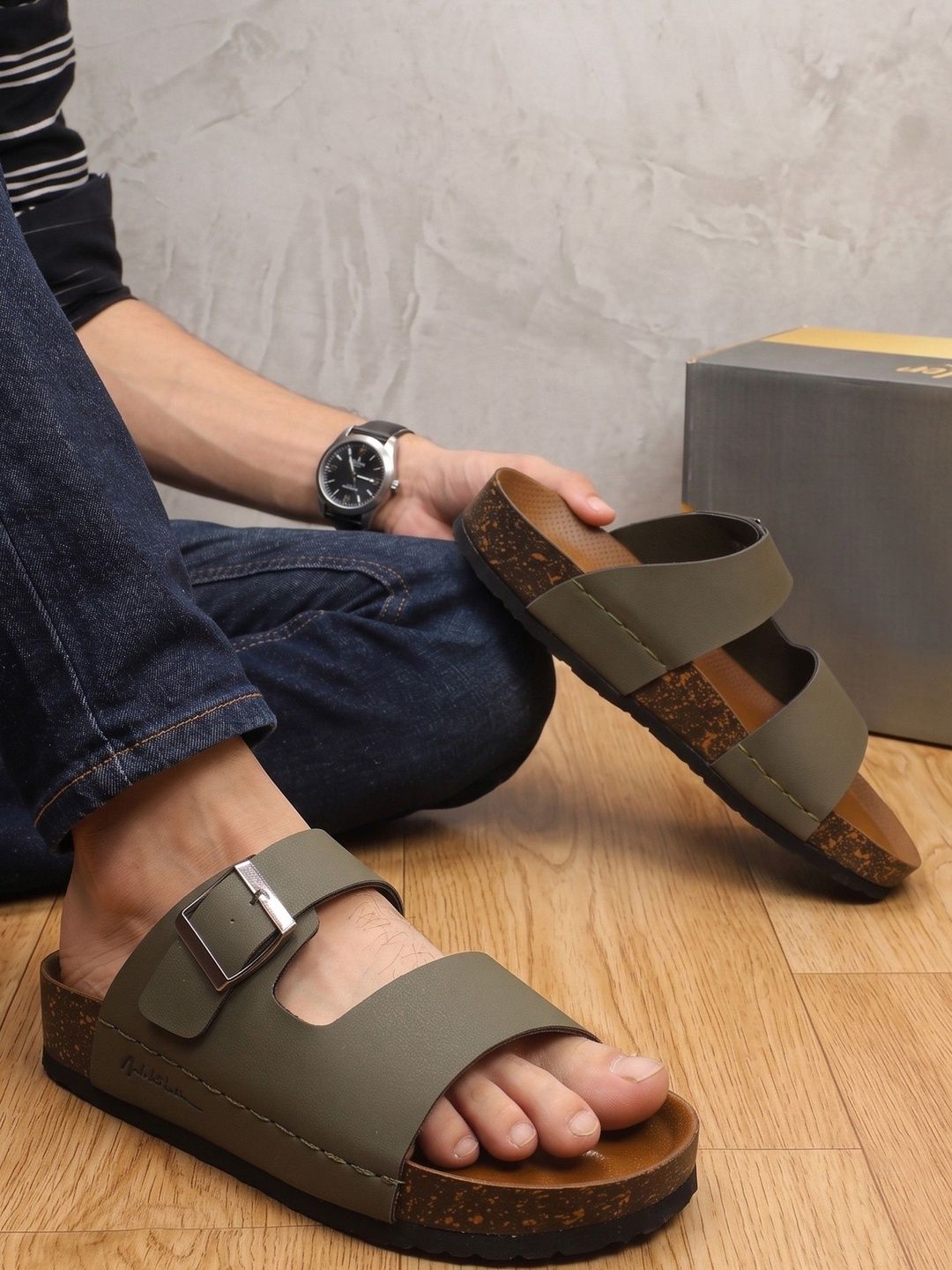 Mast & Harbour Men Comfort Sandals