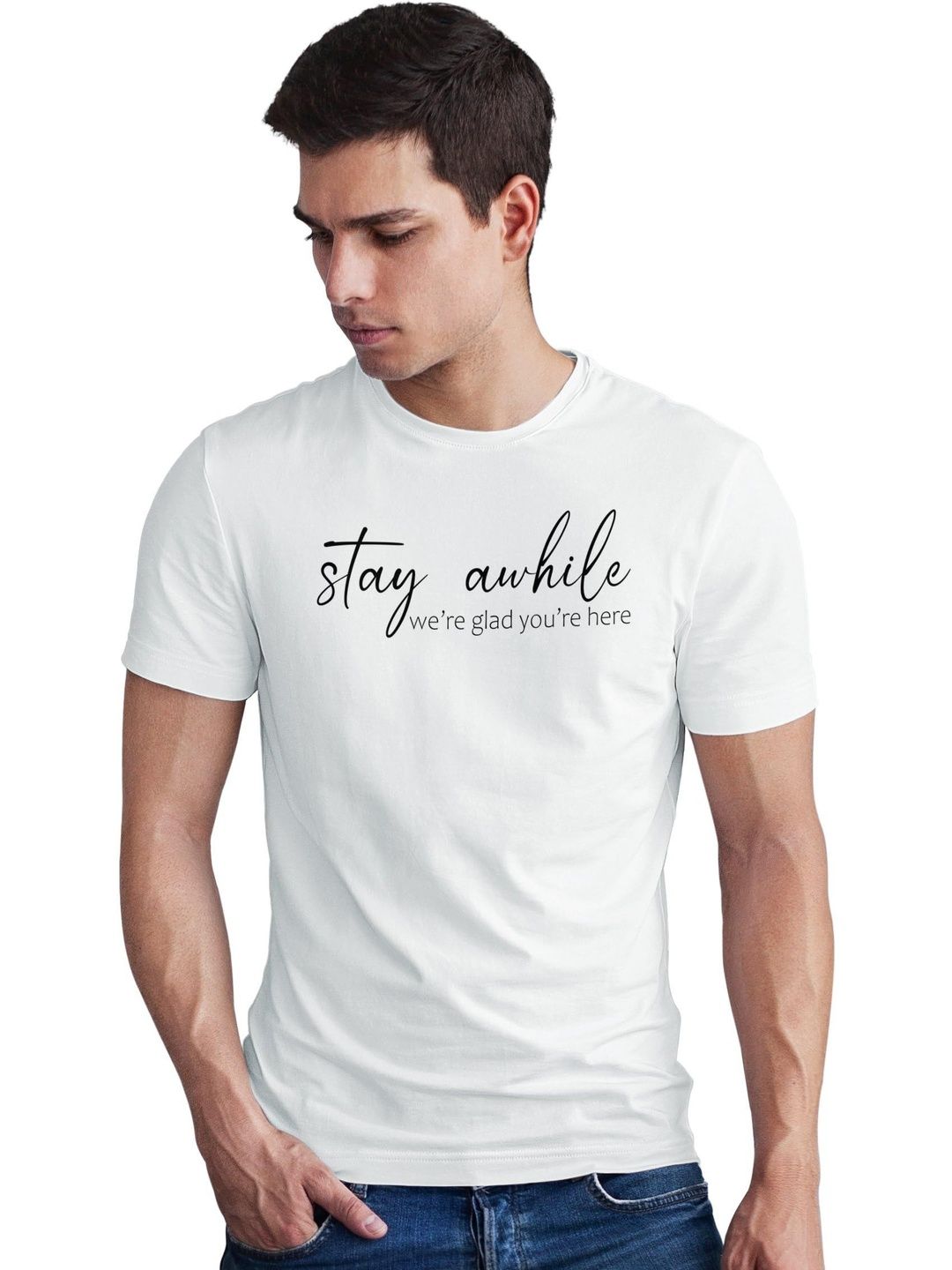 Seekbuylove Men Typography Printed T-shirt