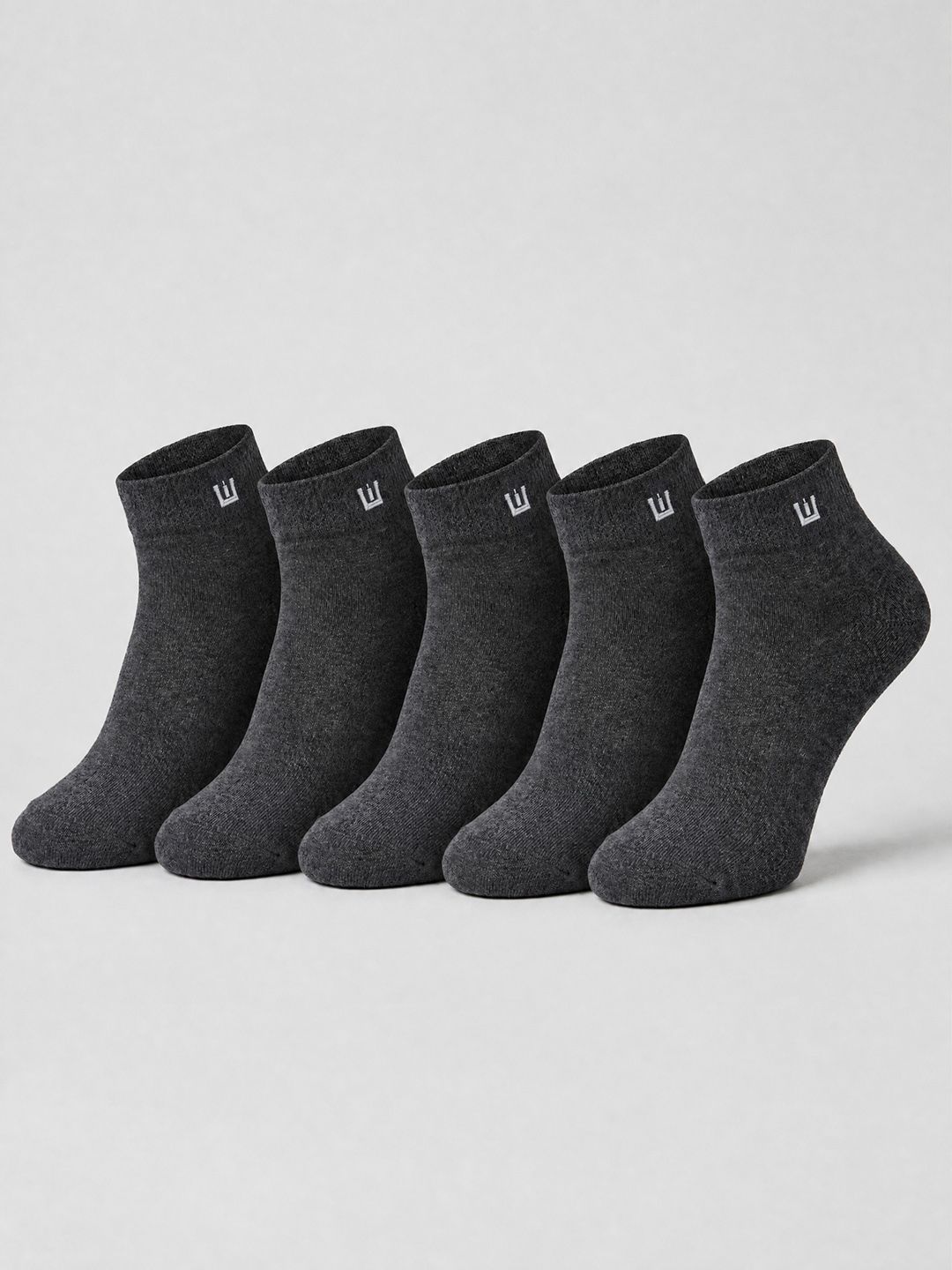 SZN Unisex Pack of 5 Cotton Ankle Length Socks