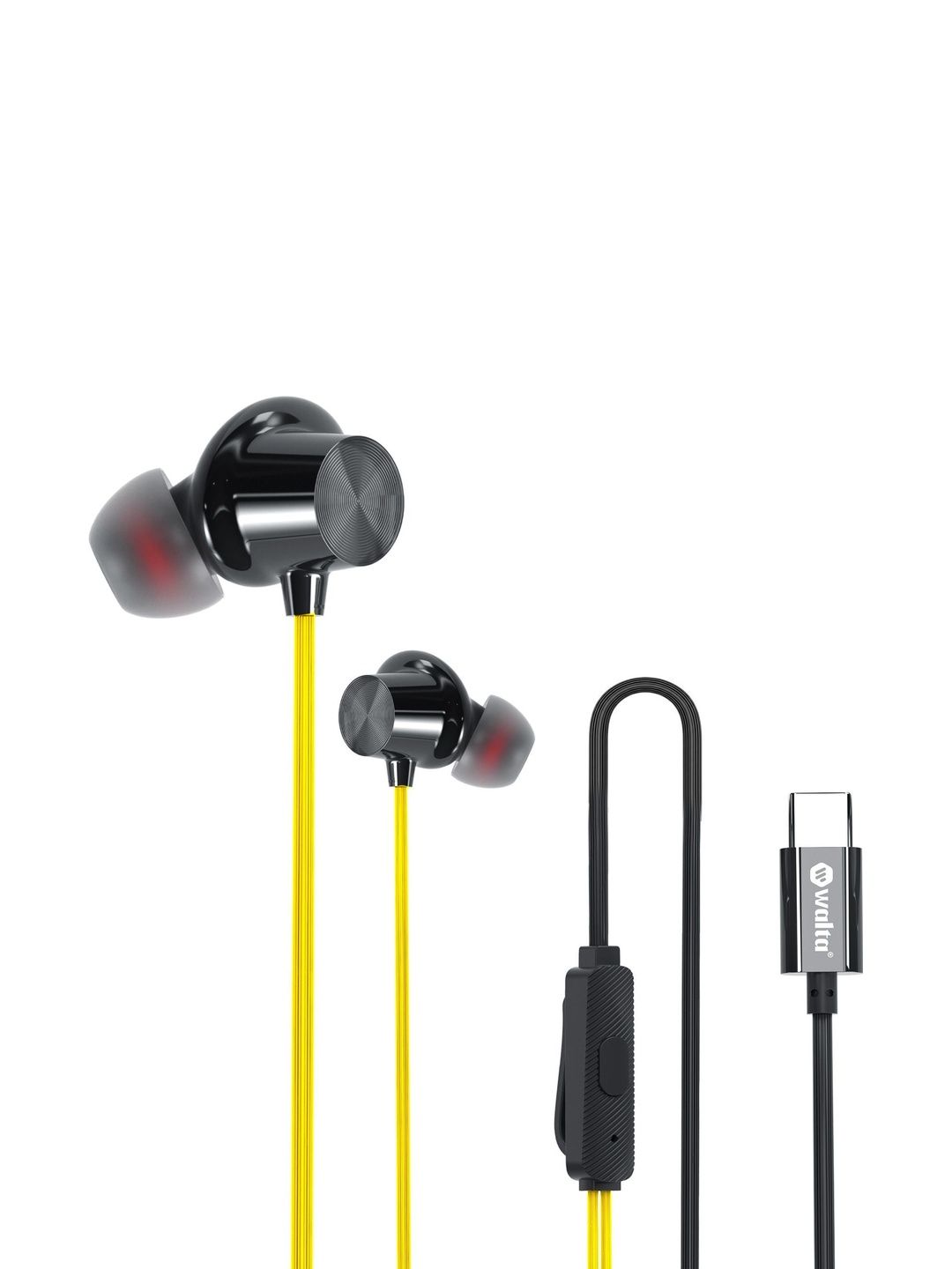 WALTA Z9 Type-C Wired Earphones