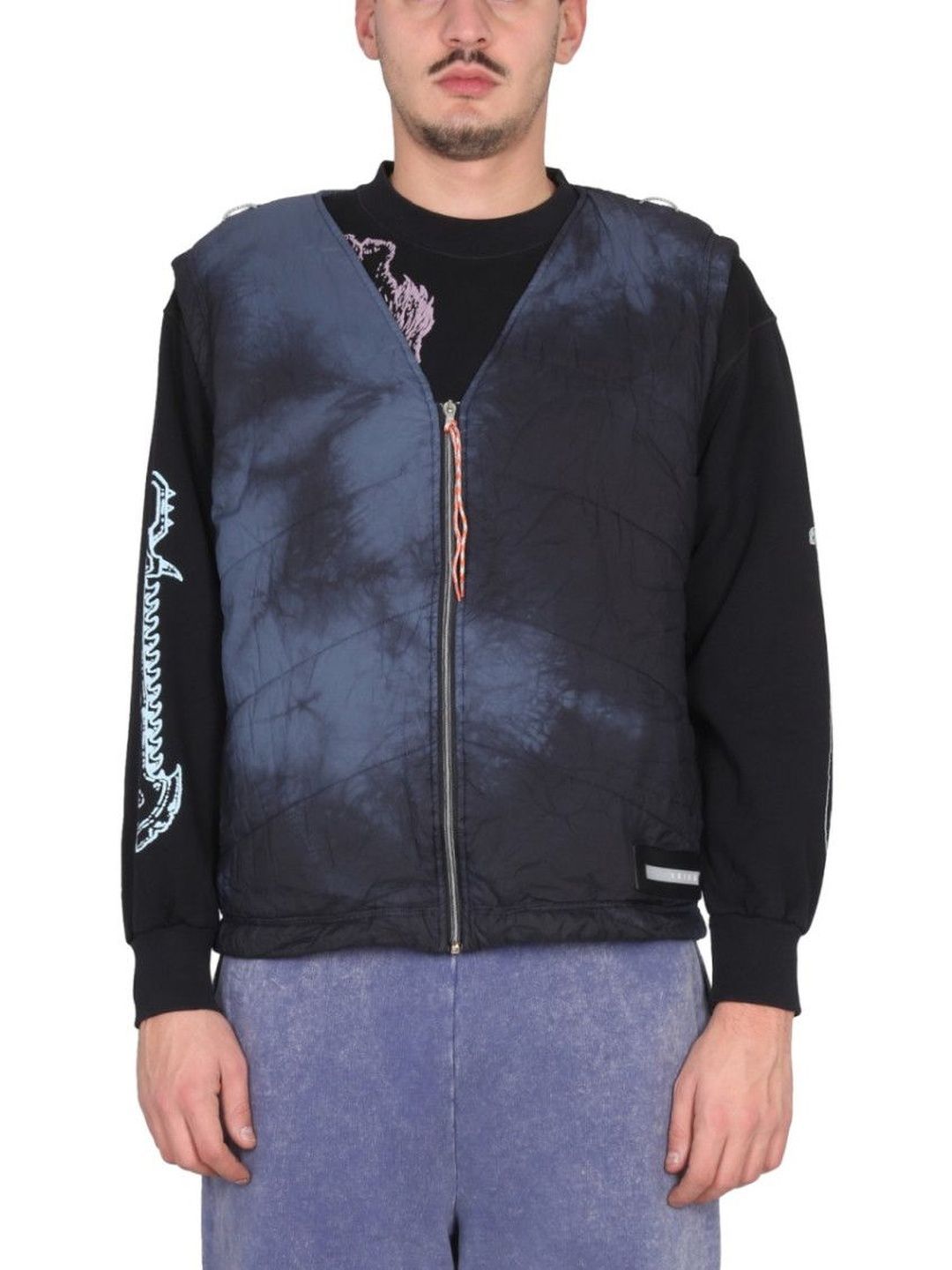 Aries Blue Tie-Dye Jackets
