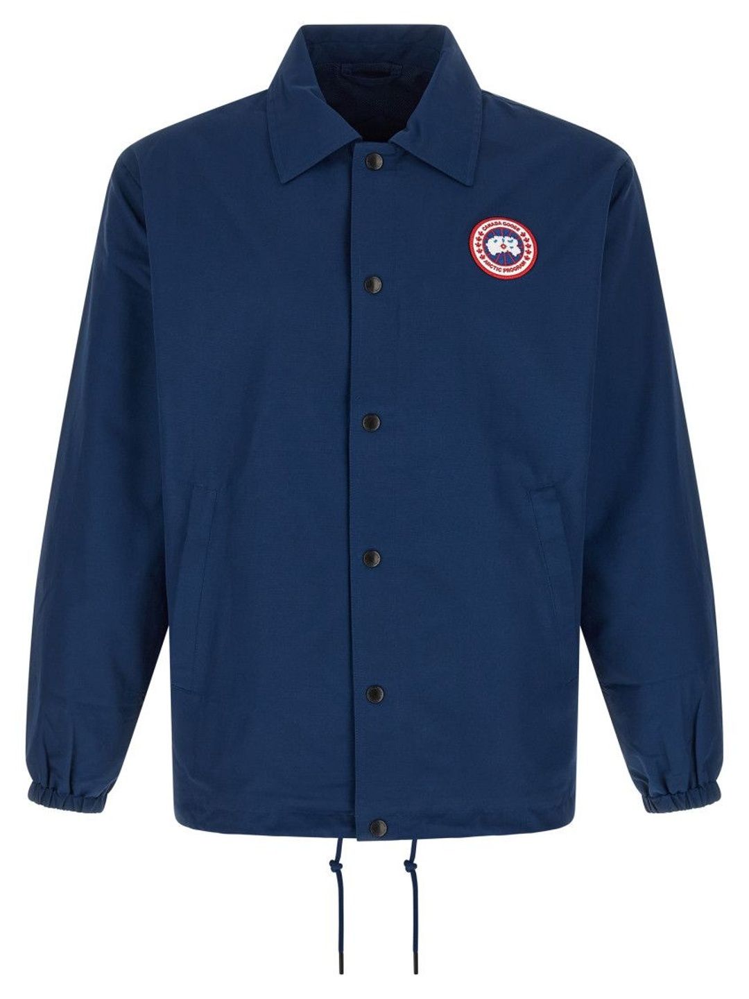 Canada Goose Blue Shirt Collar Jackets