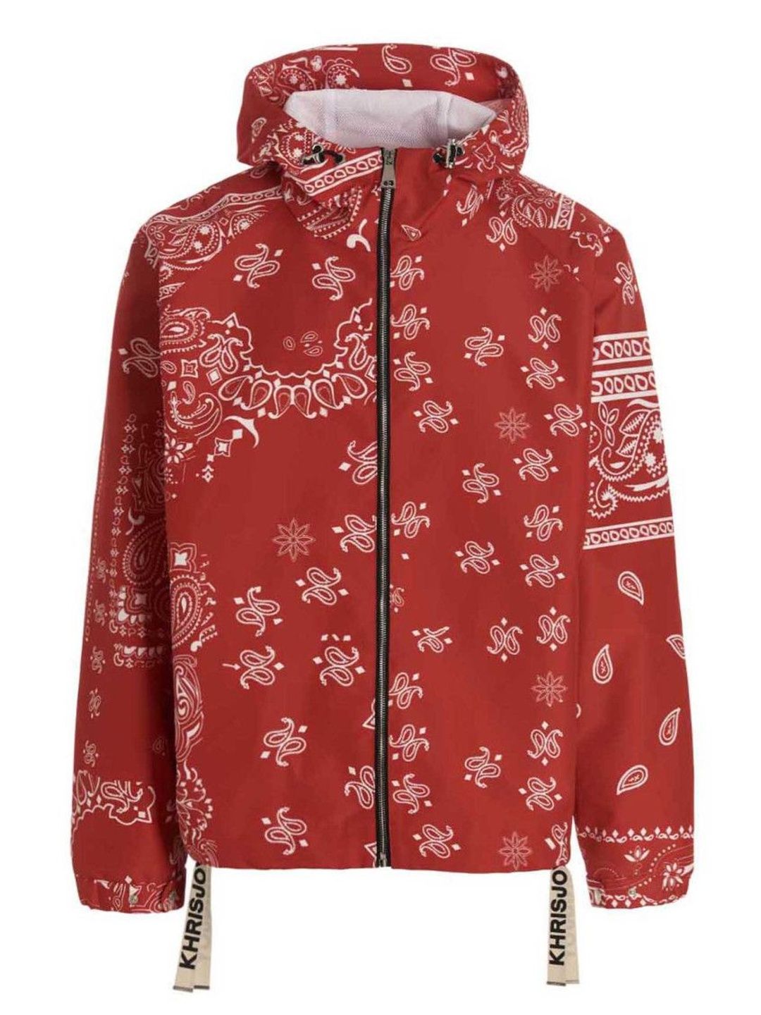 Khrisjoy Red Paisley Hood Jackets