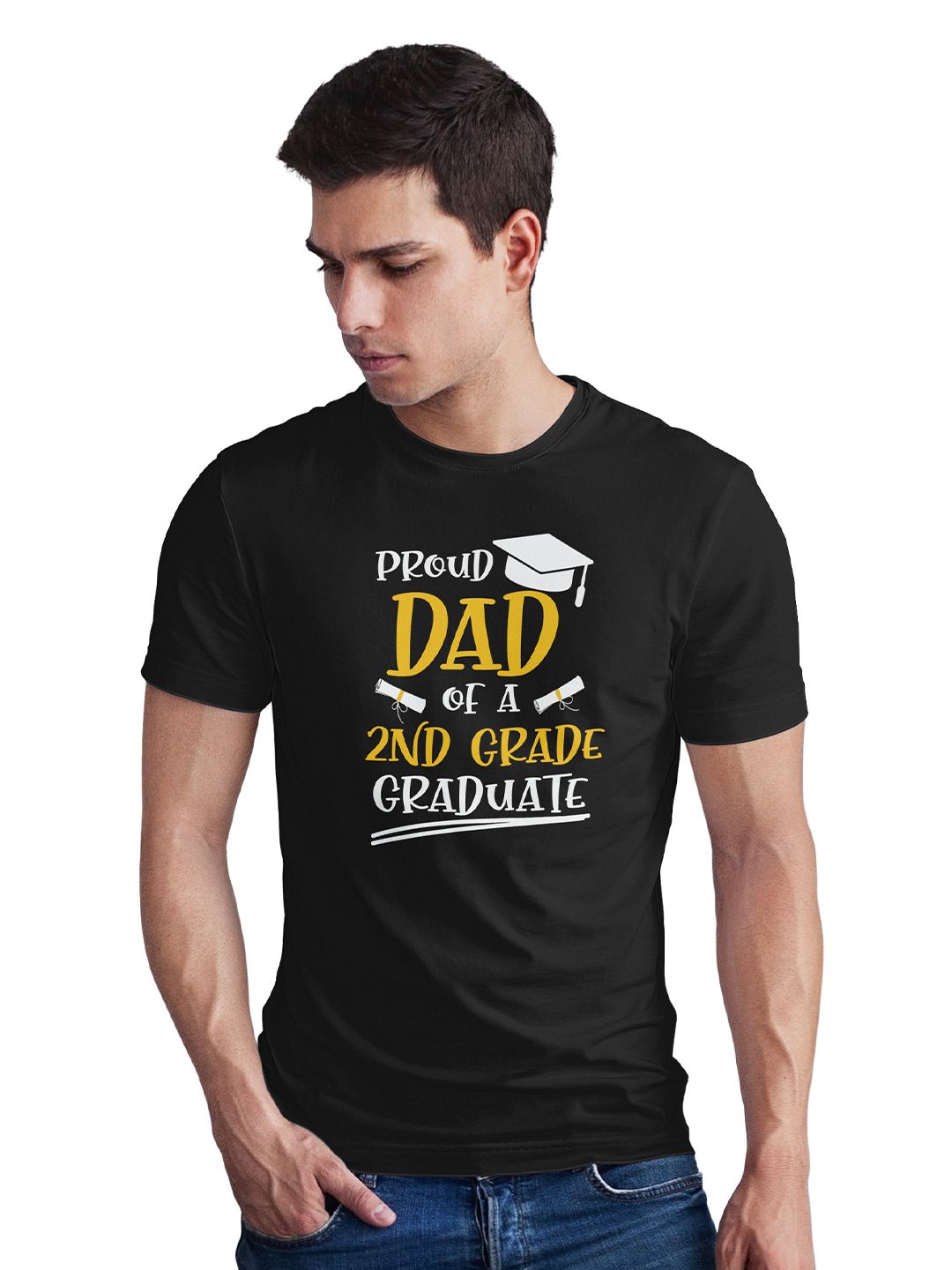 Seekbuylove Men Typography Printed Bio Finish T-shirt