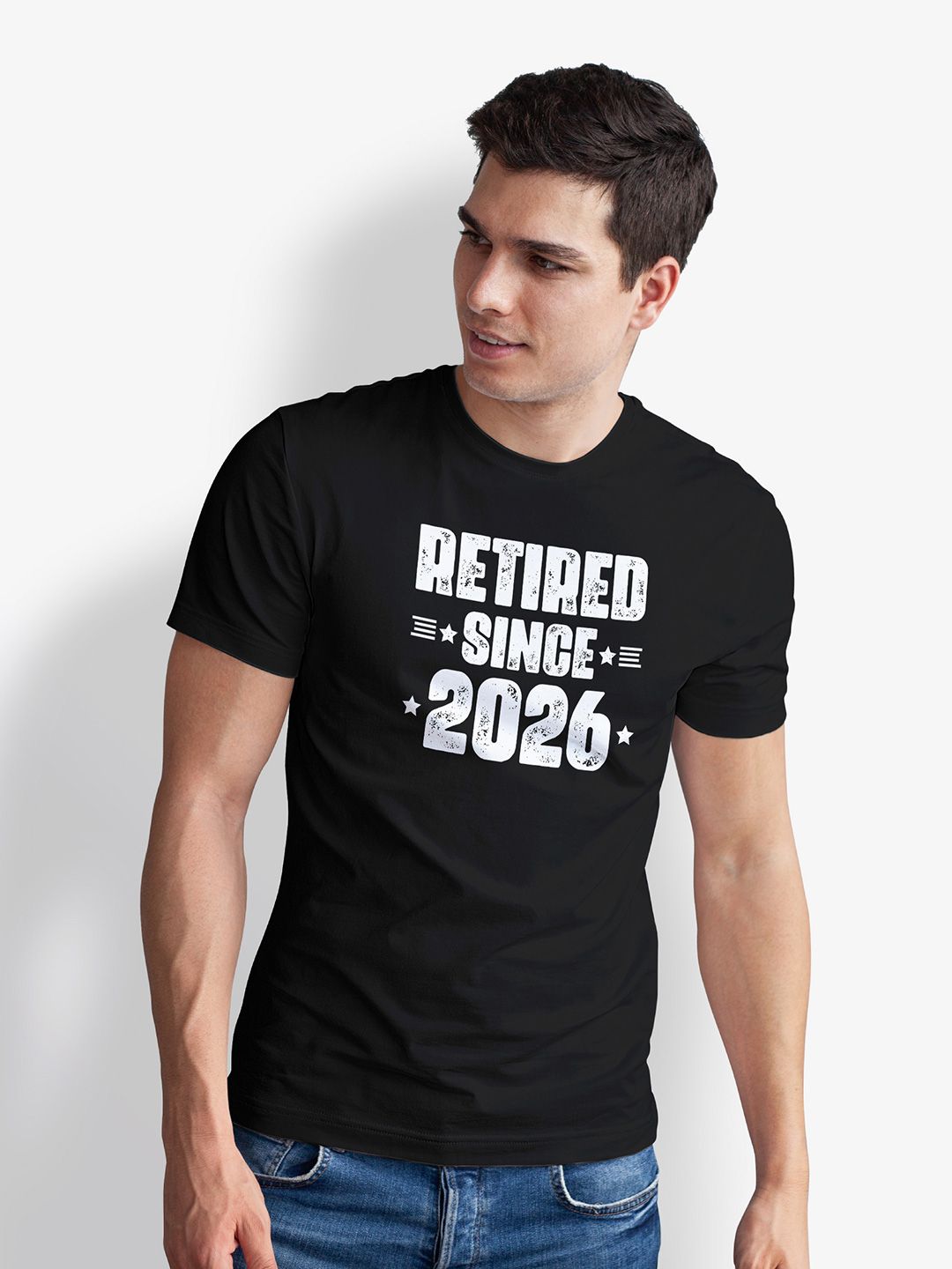 Seekbuylove Men Typography Printed Bio Finish T-shirt