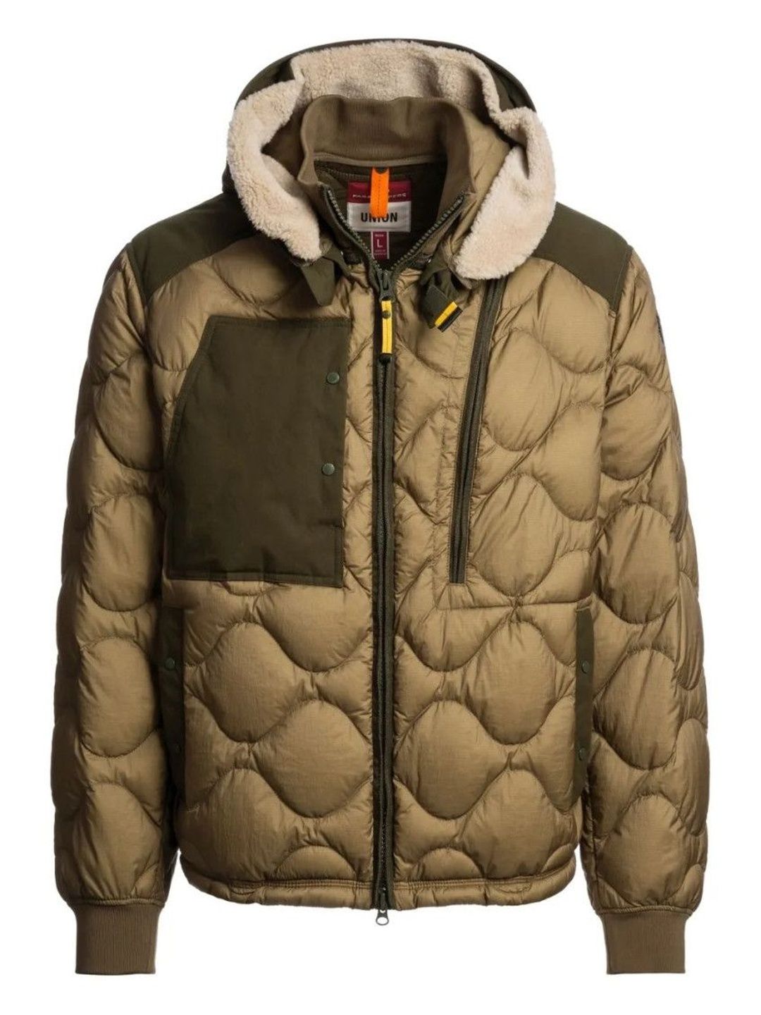 Parajumpers Olive Quilted Hood Jacket