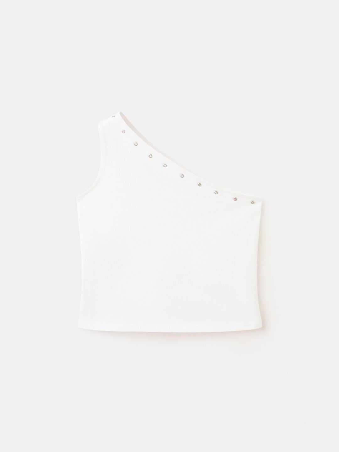 Mango Kids Mango Kids Girls One Shoulder Cotton Top