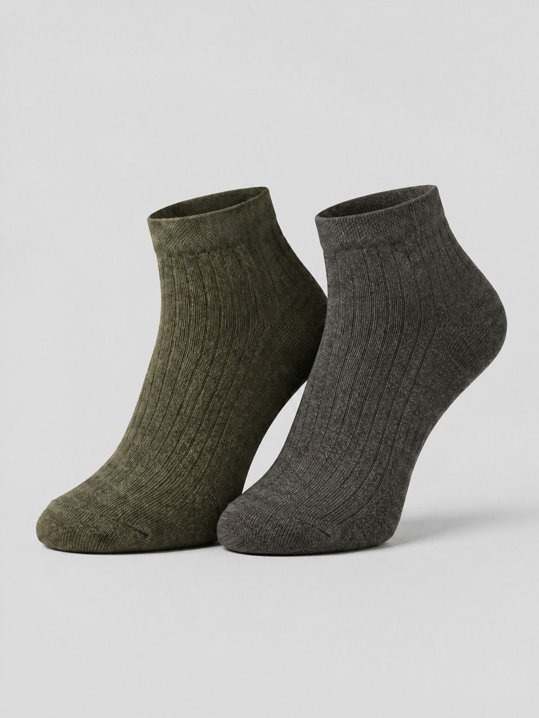 Moda Rapido Men Pack of 2 Cotton Assorted Ankle Length Socks