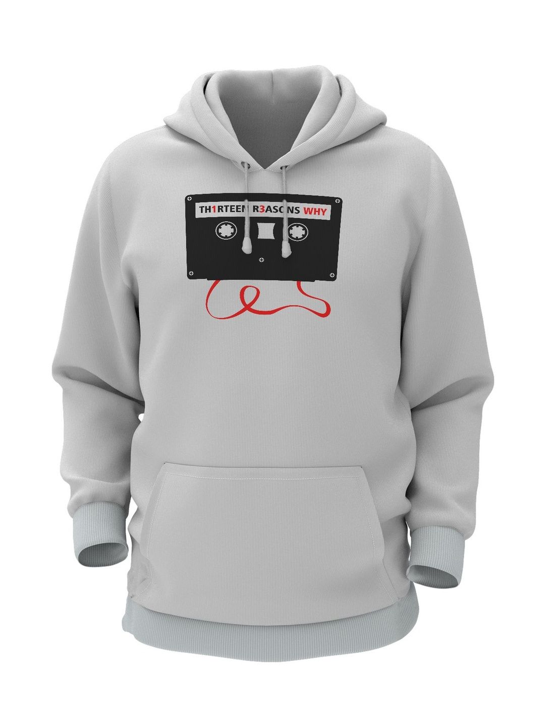 THE PRINT PLATTER Men Printed Hooded Sweatshirt